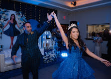 Sweet 16 celebration with professional DJ and event lighting by JJ Entertainment.