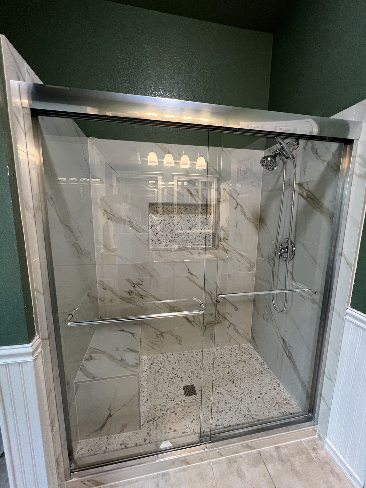 Shower Conversion Project with Future Generation Construction