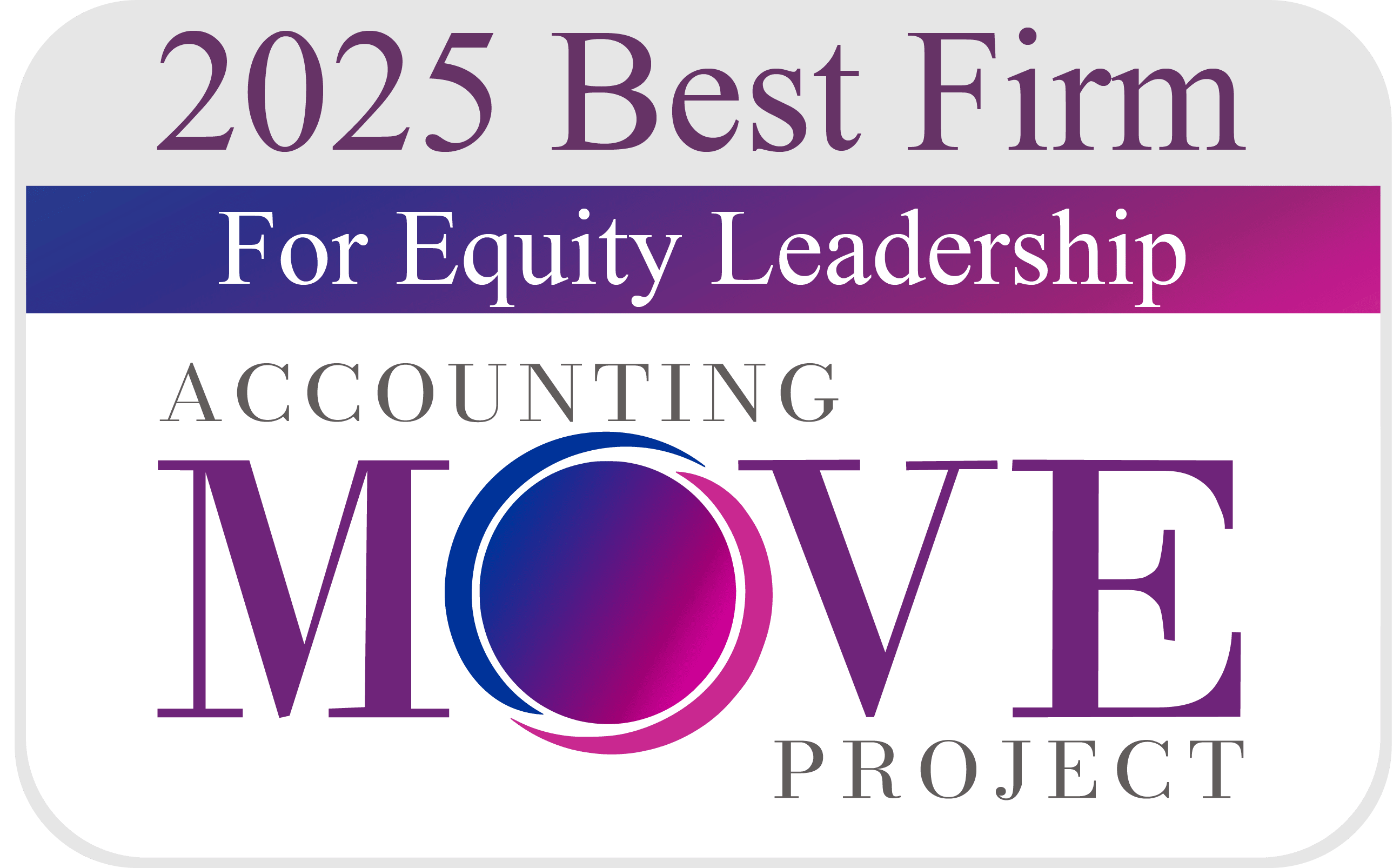 2025 Best Firm for Equity Leadership