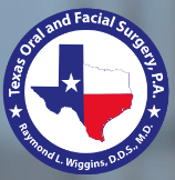 Texas Oral & Facial Surgery logo representing a leading Texas practice providing dental implants, wisdom teeth removal, corre
