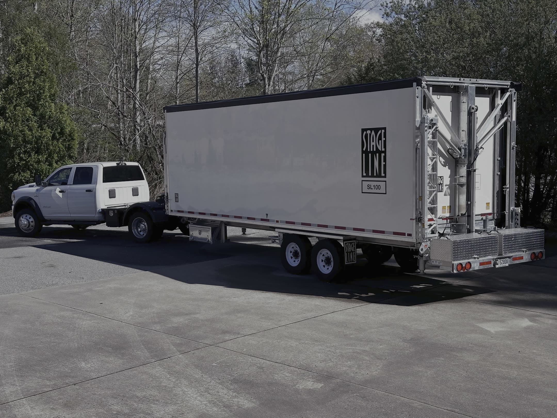 Mobile Stage, Concert. Live Event