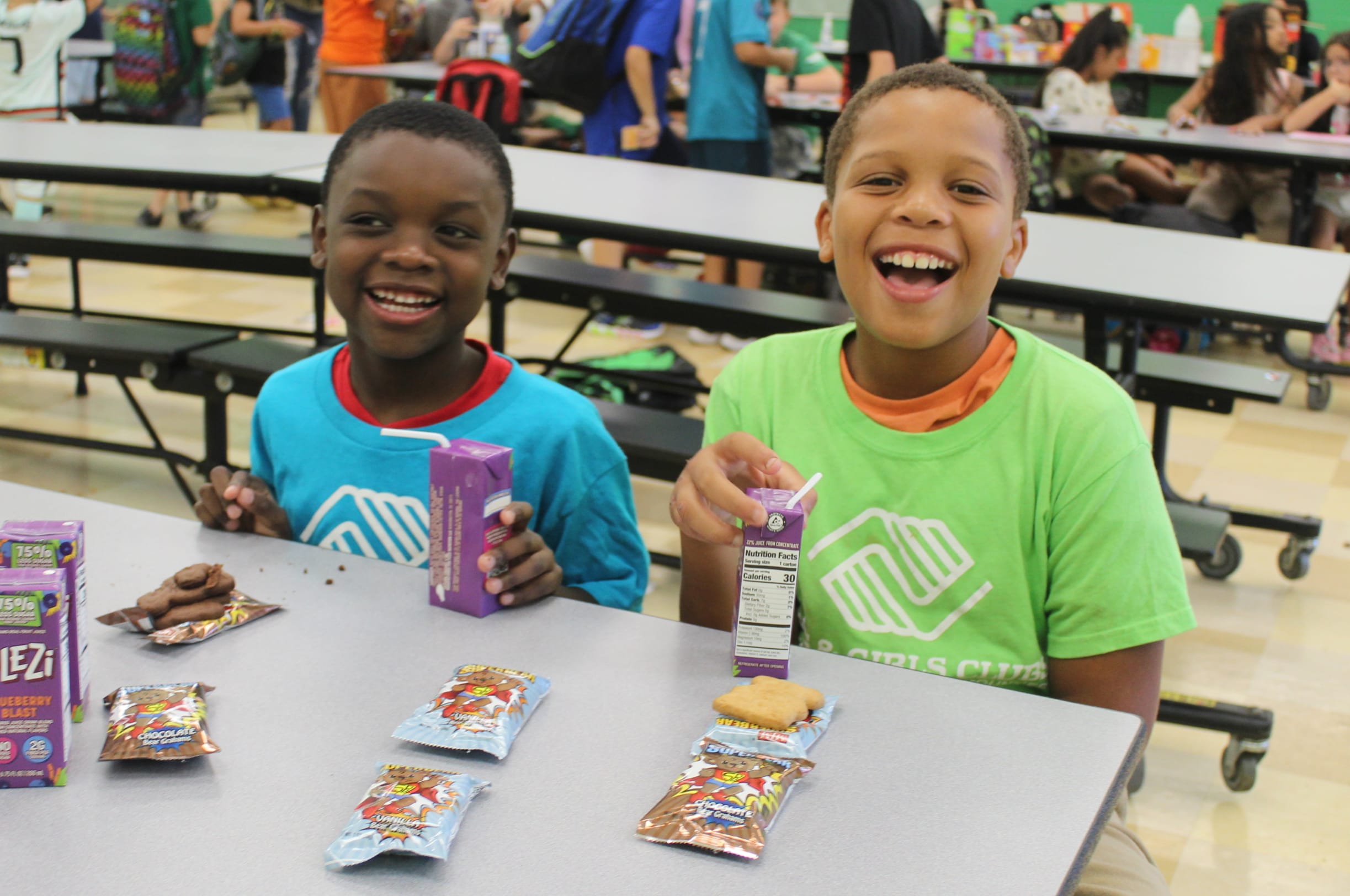 All Faiths Food Bank's Backpack Food Program provides healthy snacks for food-insecure children during weekends and holidays