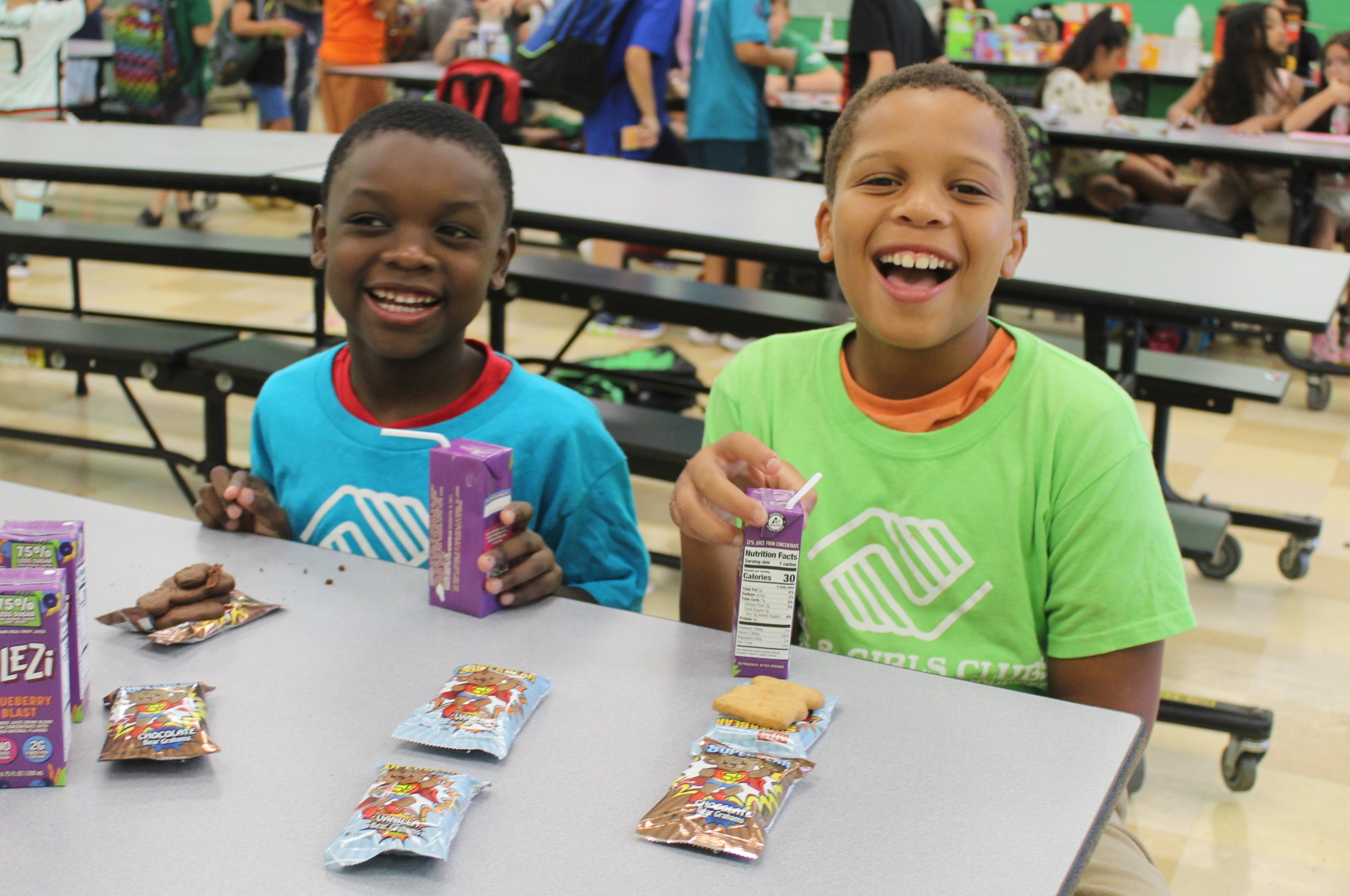 All Faiths Food Bank's Backpack Food Program provides healthy snacks for food-insecure children during weekends and holidays