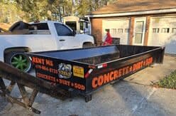 dumpster rental-rome