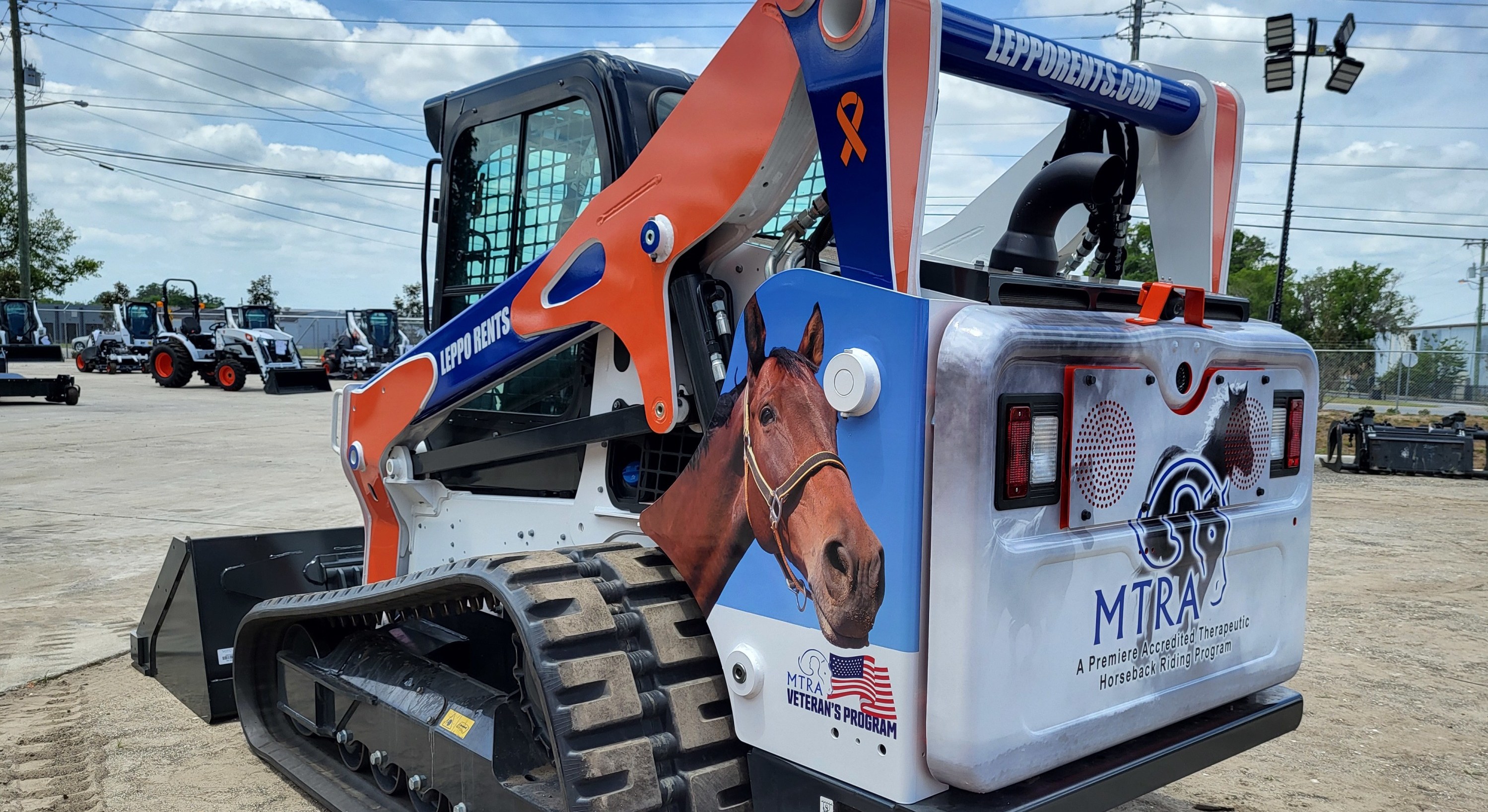 Leppo Rents - Wrapped Charity Rental Unit for the MTRA