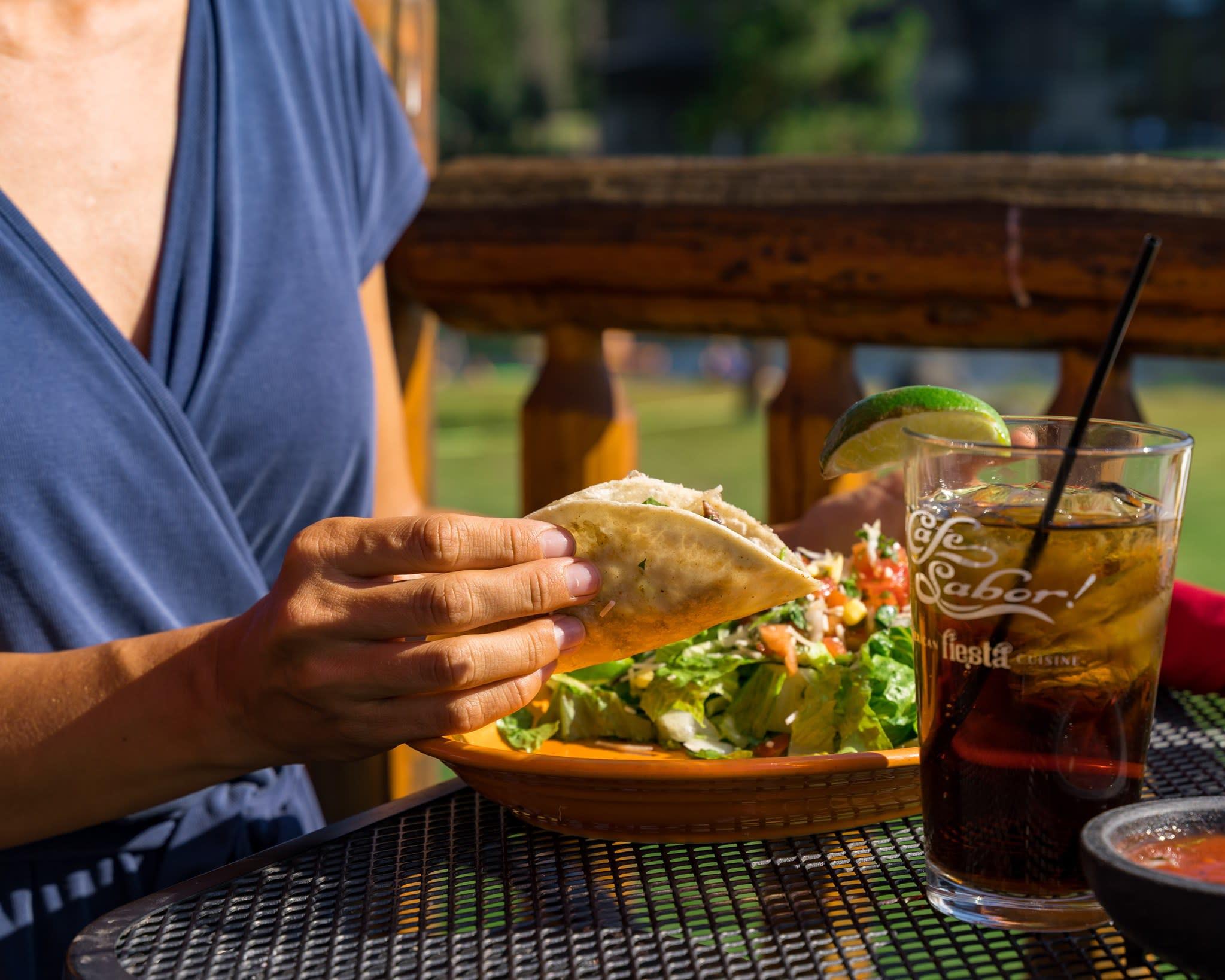 Tacos and Salad