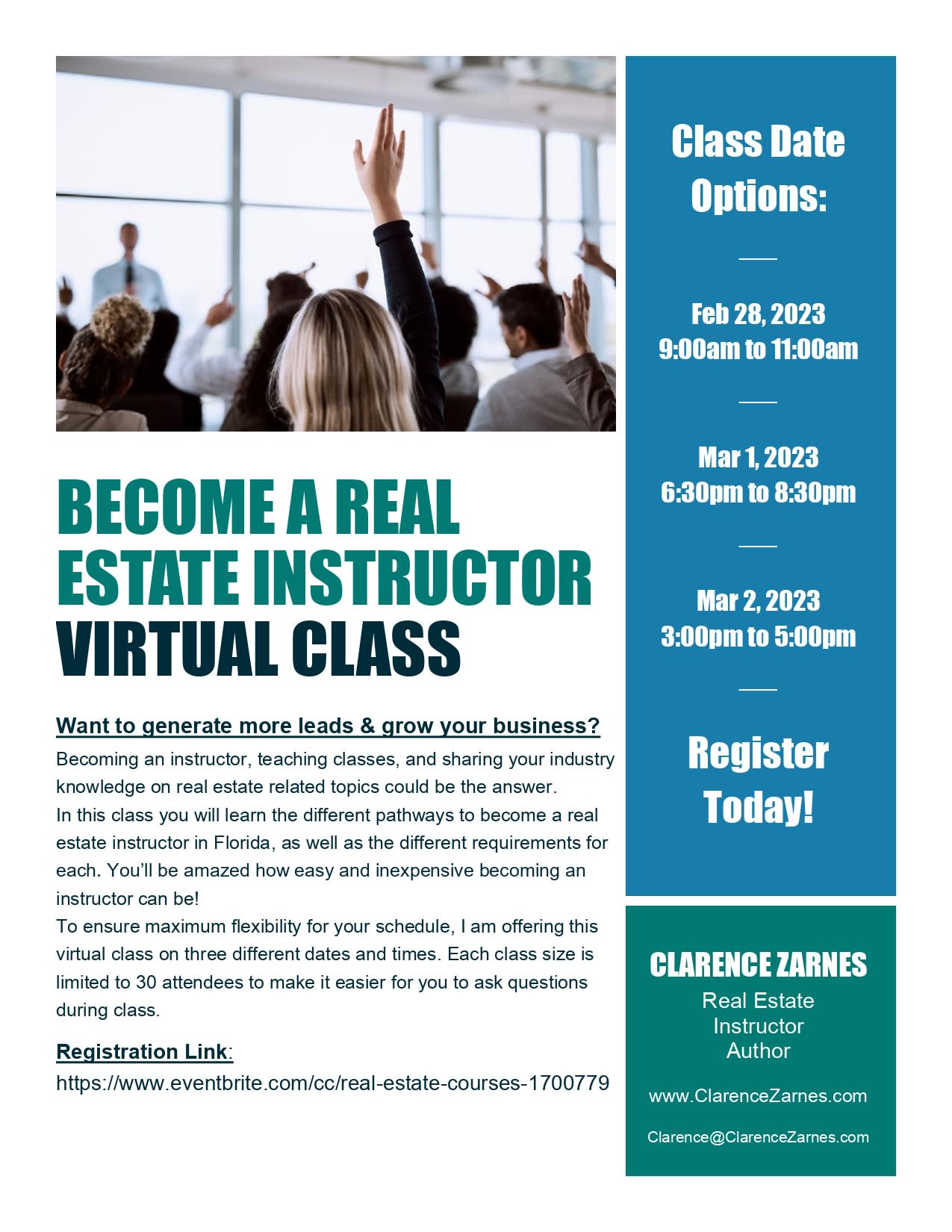 A Real Estate Instructor (2CE) East Polk County Association of