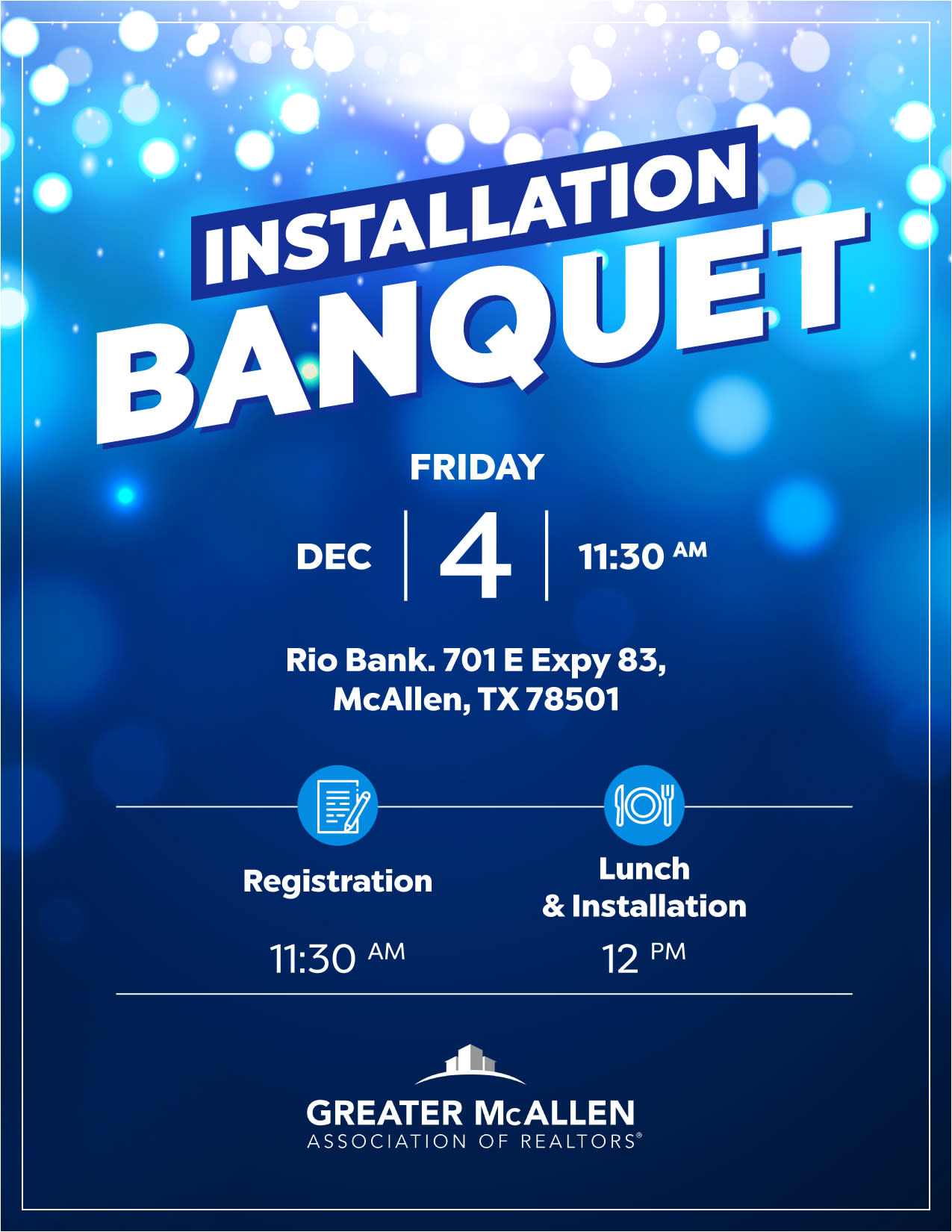 Flyer - 2020 Installation Banquet