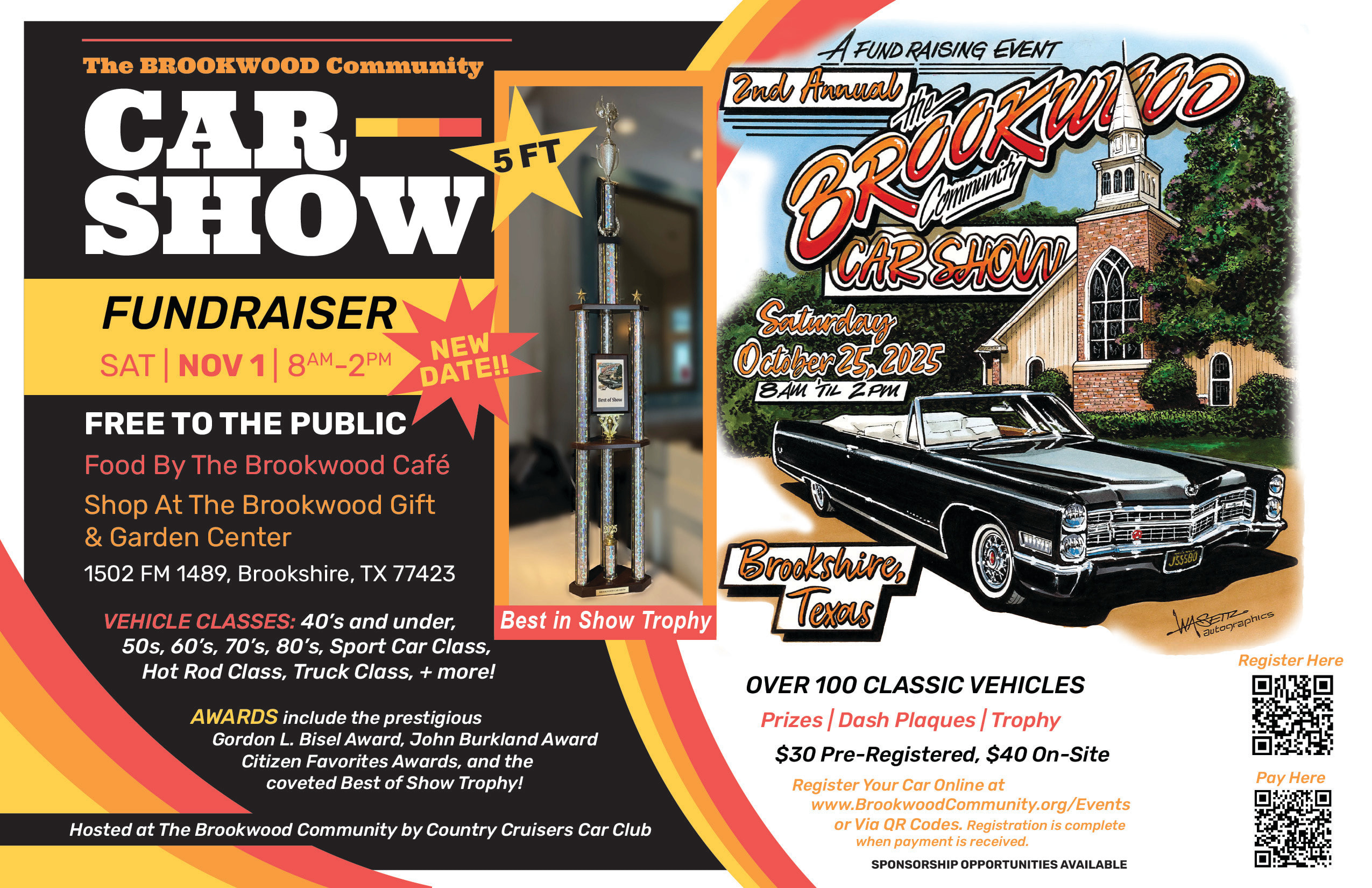 The Brookwood Community Car Show