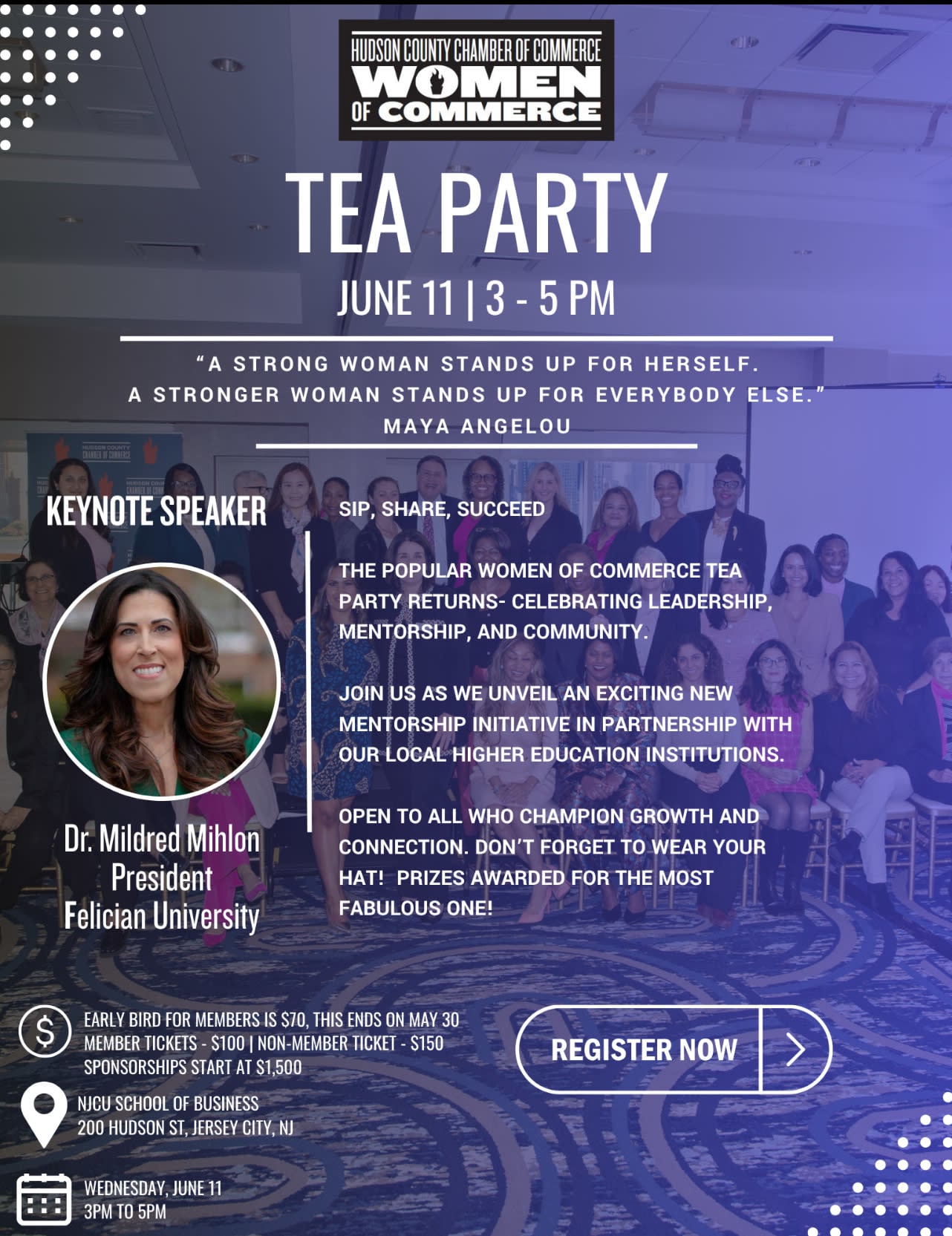 Women Networking Event Flyer