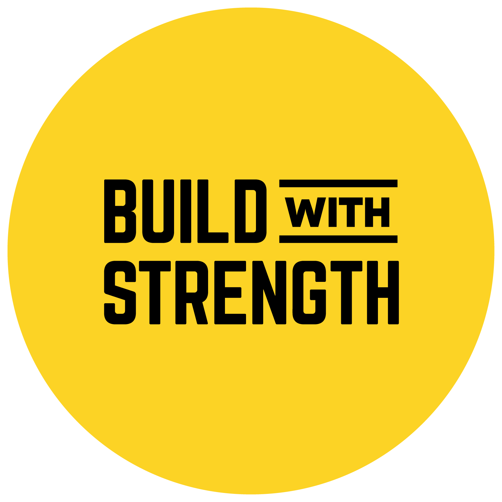 Build With Strength Logo