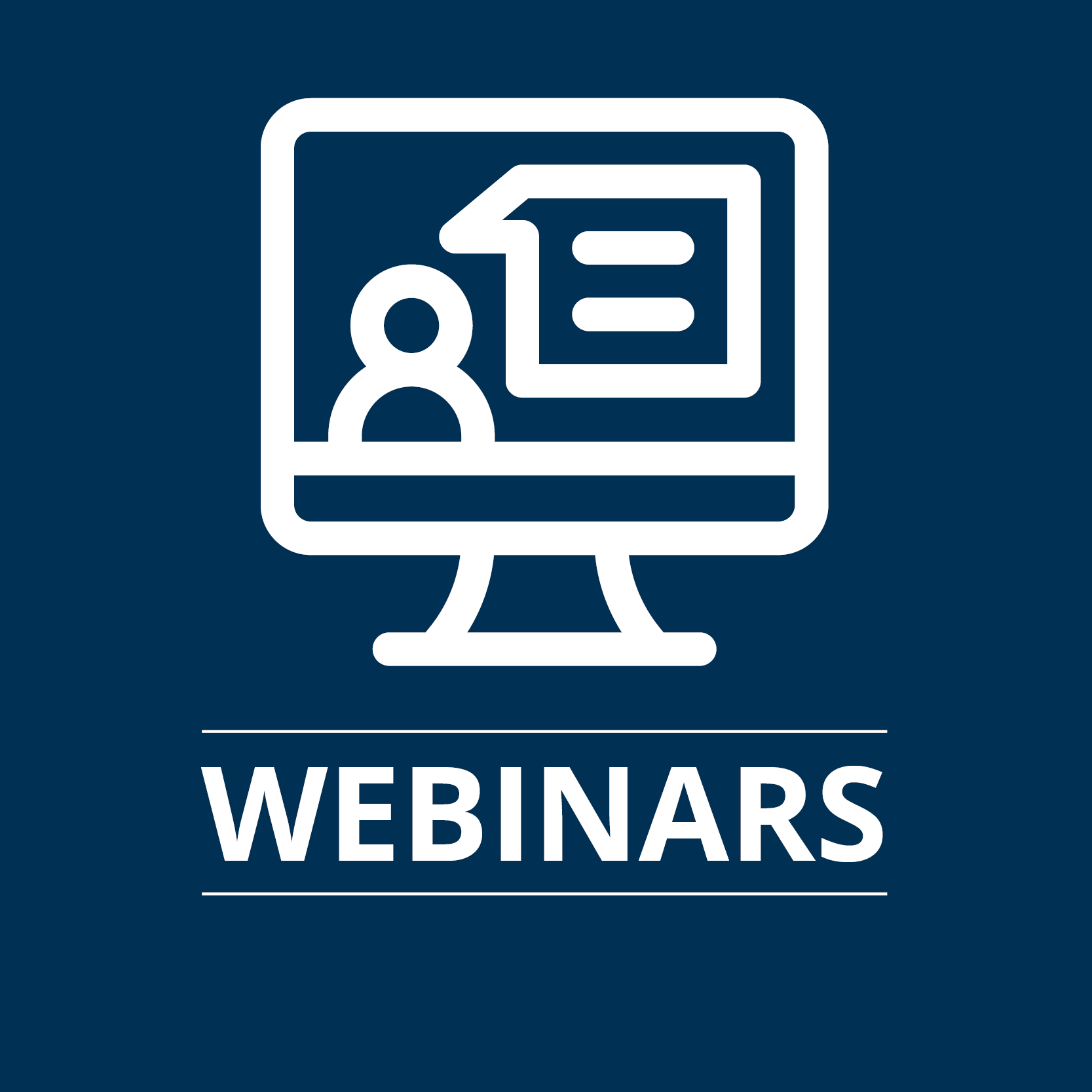 Webinars