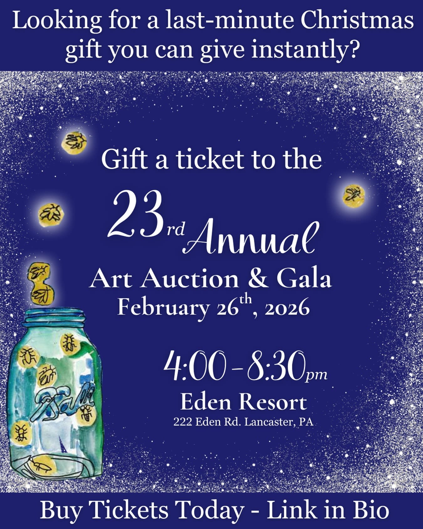 Friendship Art Gallery Art Auction Banner