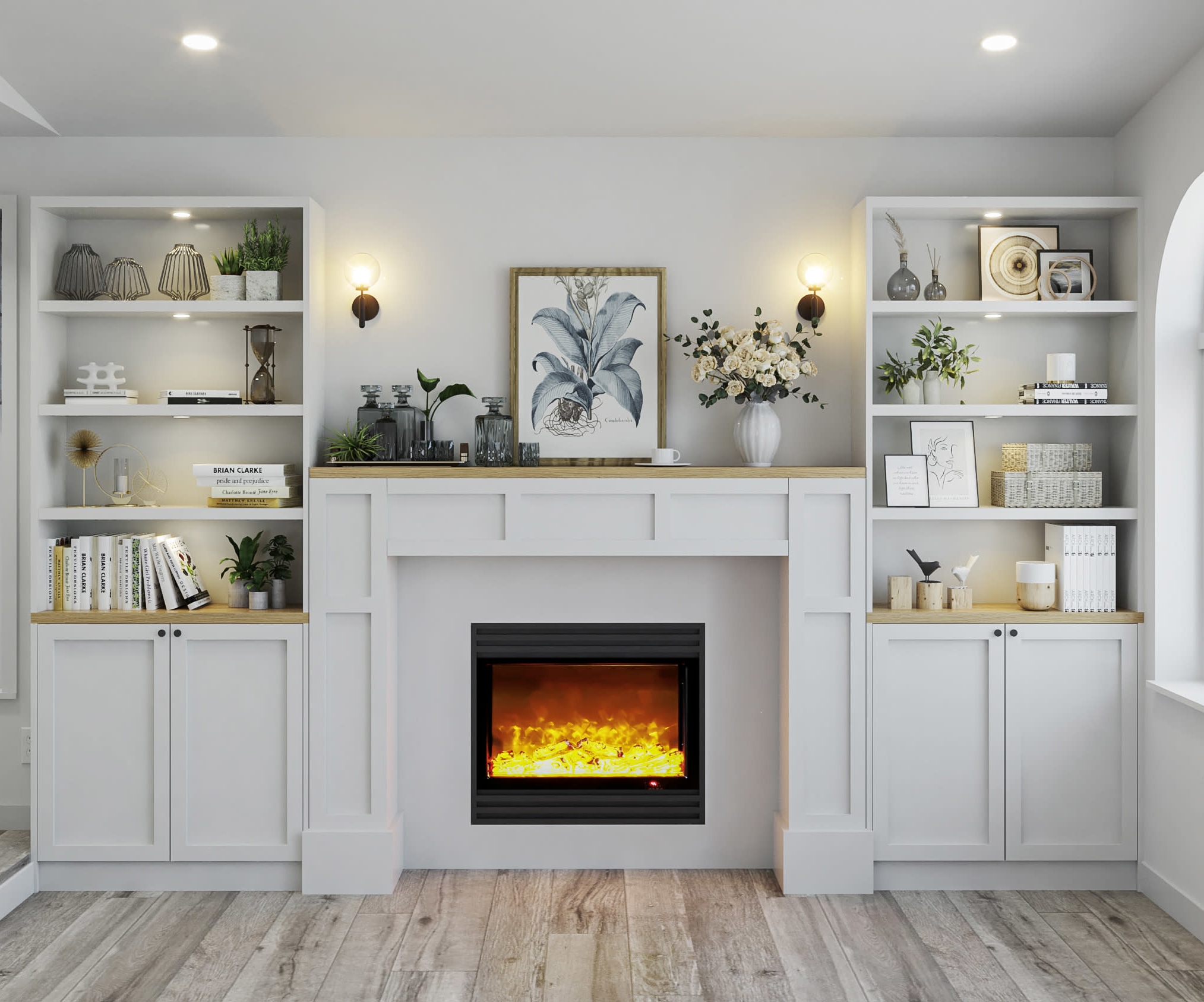 Fireplace renovation