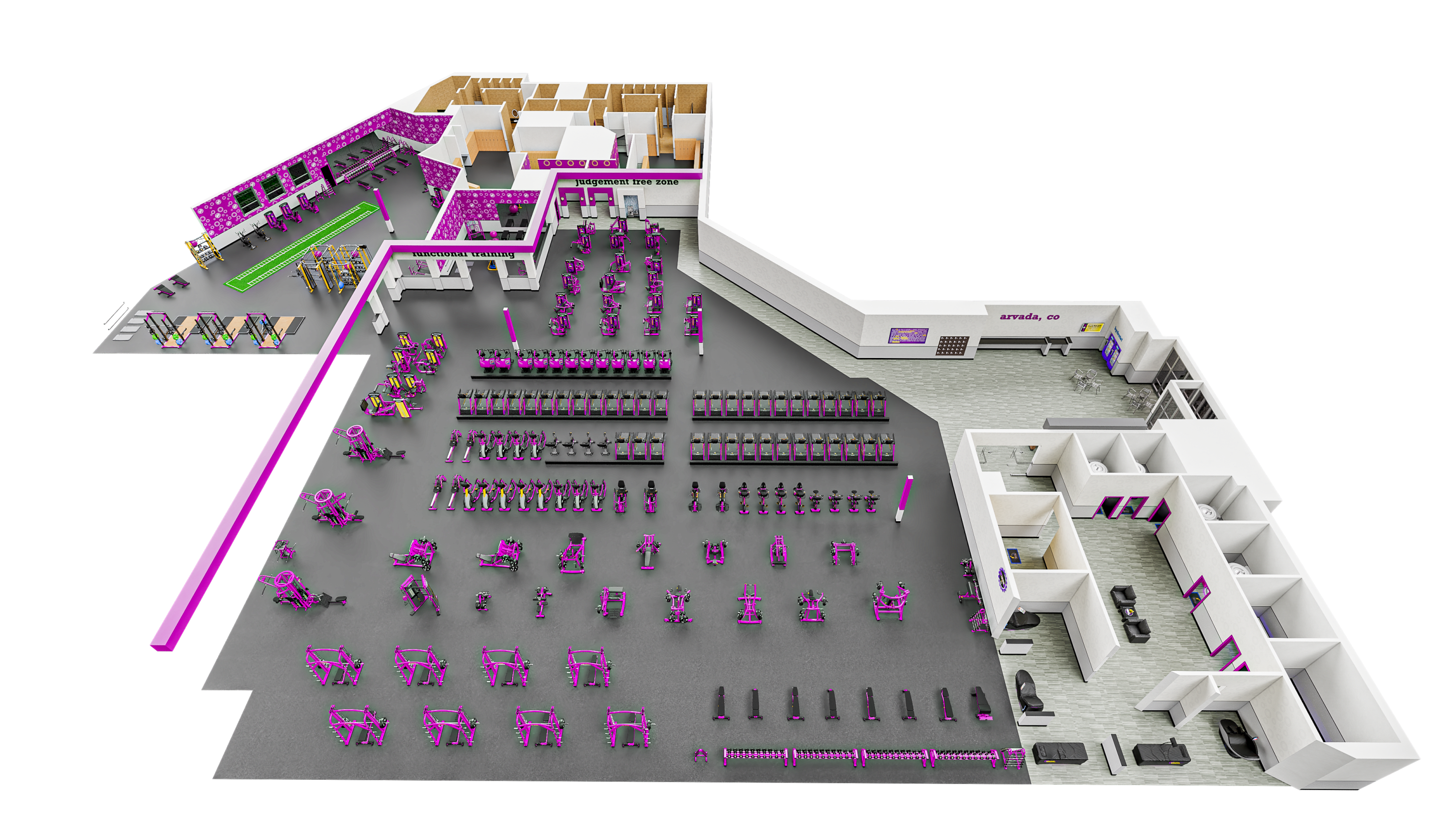 Planet Fitness Arvada, CO Interior