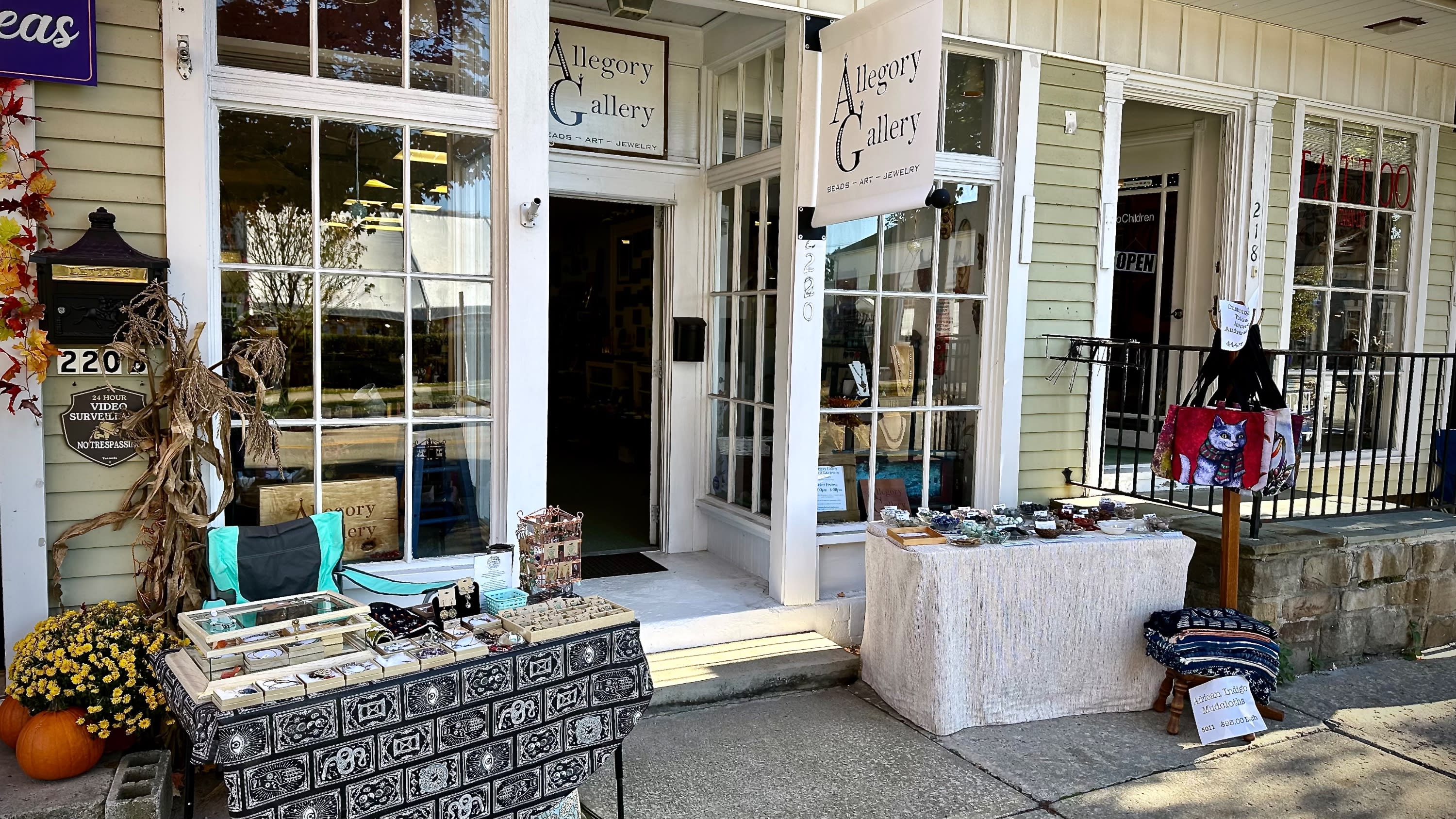 Allegory Gallery Entrance during Fort Ligonier Days