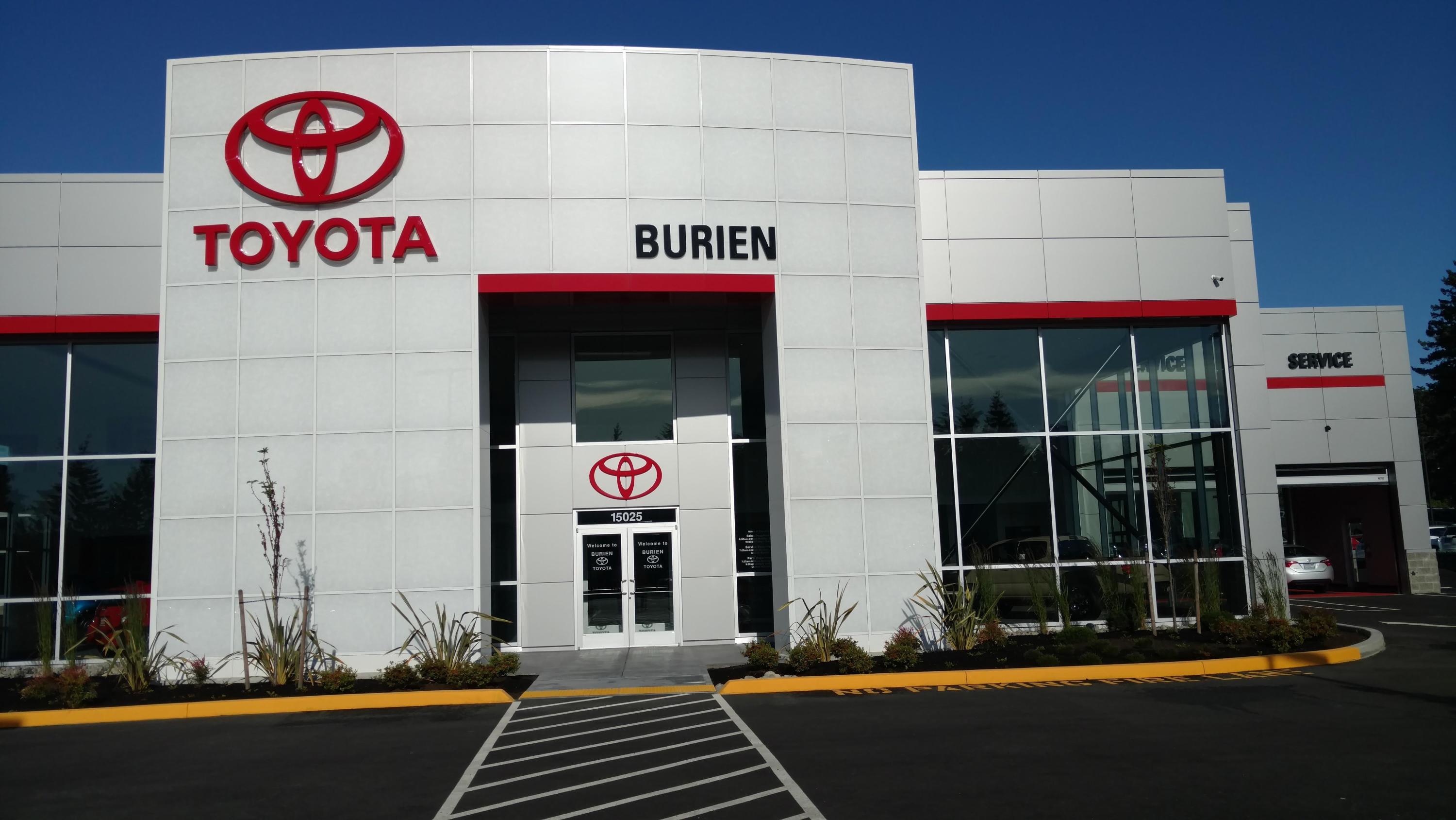 Burien Toyota Dealership King County Seattle Area