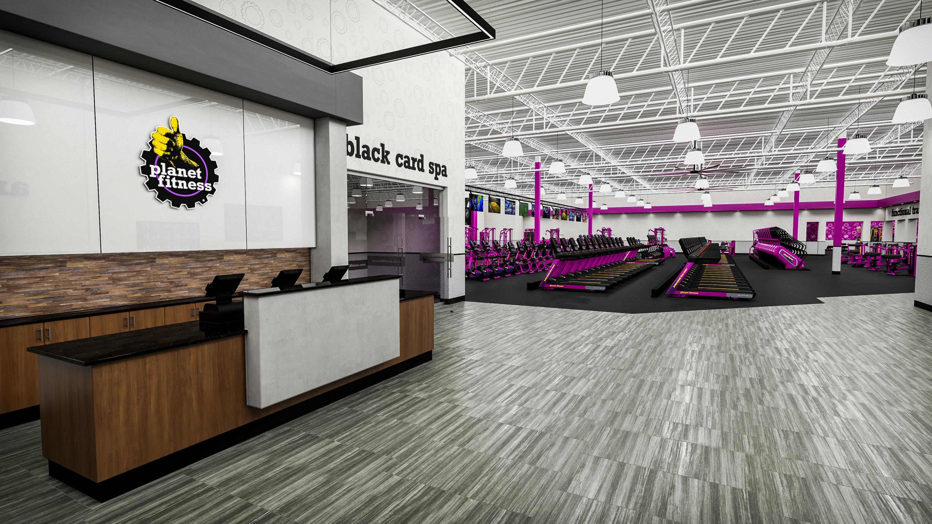 Planet Fitness Arvada, CO Lobby