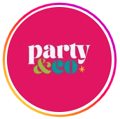 Logo of Party & Co., a Texas-based event planning company providing party rentals, décor, and full-service event planning for