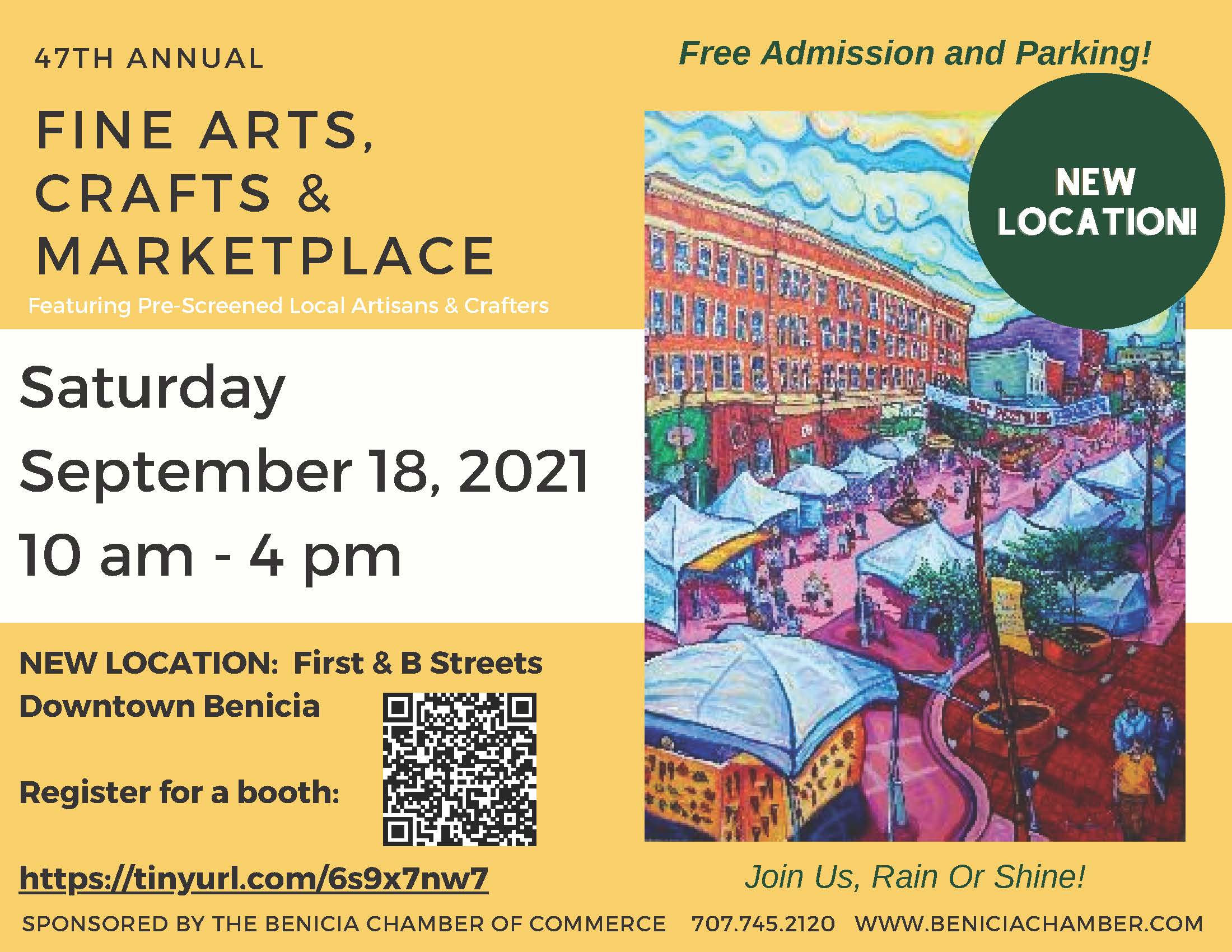 Benicia Chamber Fine Arts, Crafts, & Marketplace