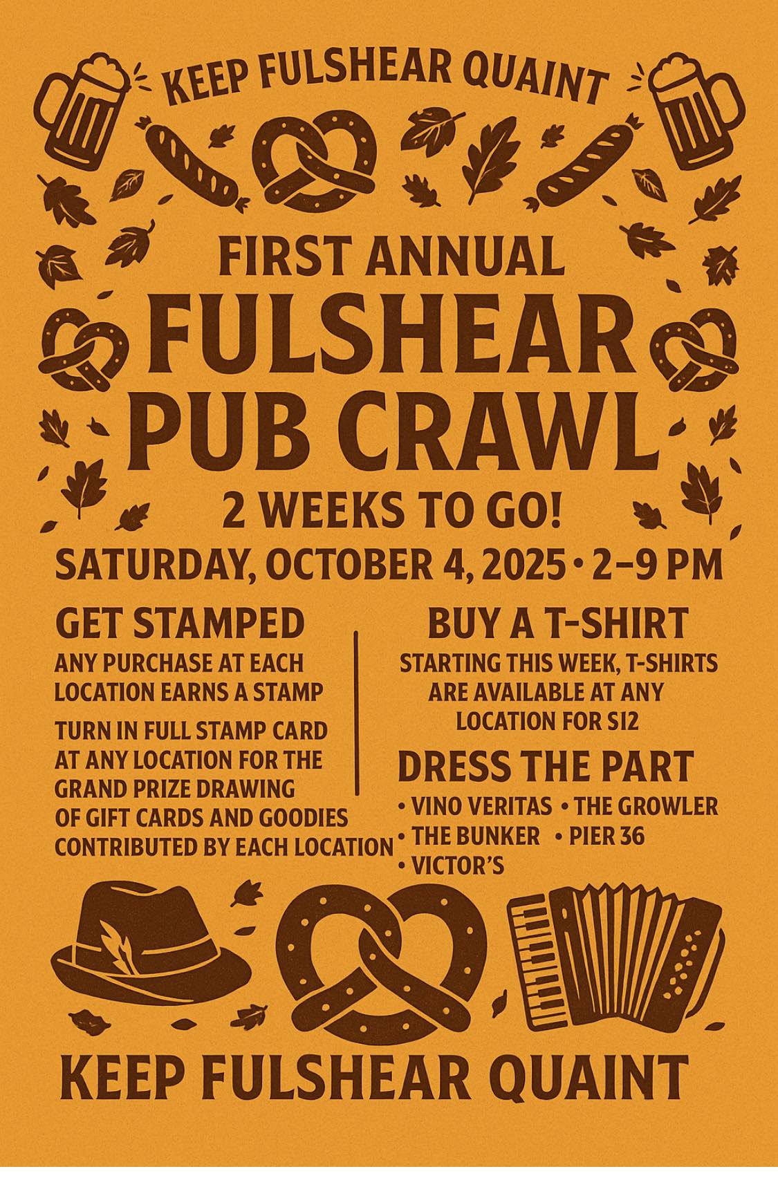 First Annual Fulshear Pub Crawl