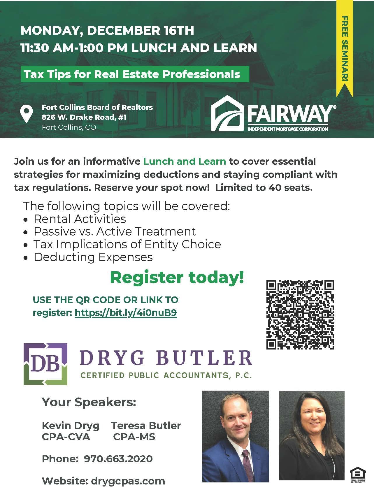 Tax Tips for Real Estate Professionals