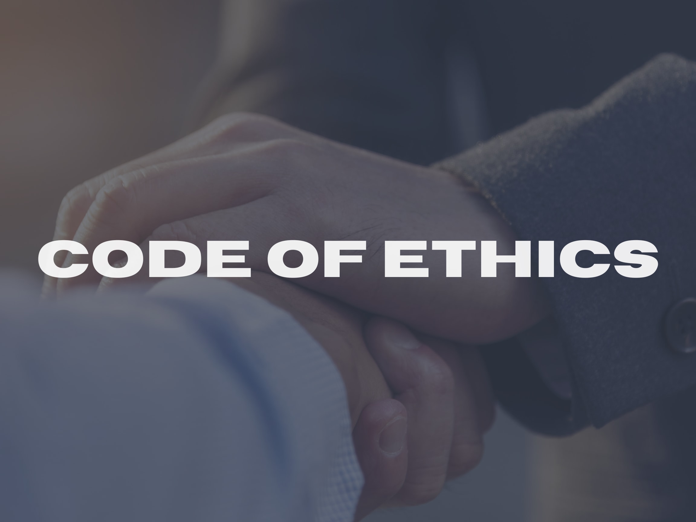 Code of Ethics Training