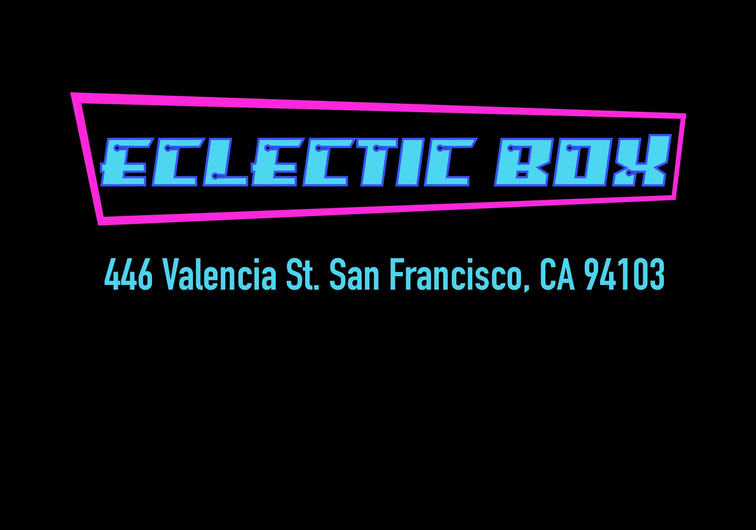 eclectic box 446 valencia st. san francisco, CA 94103