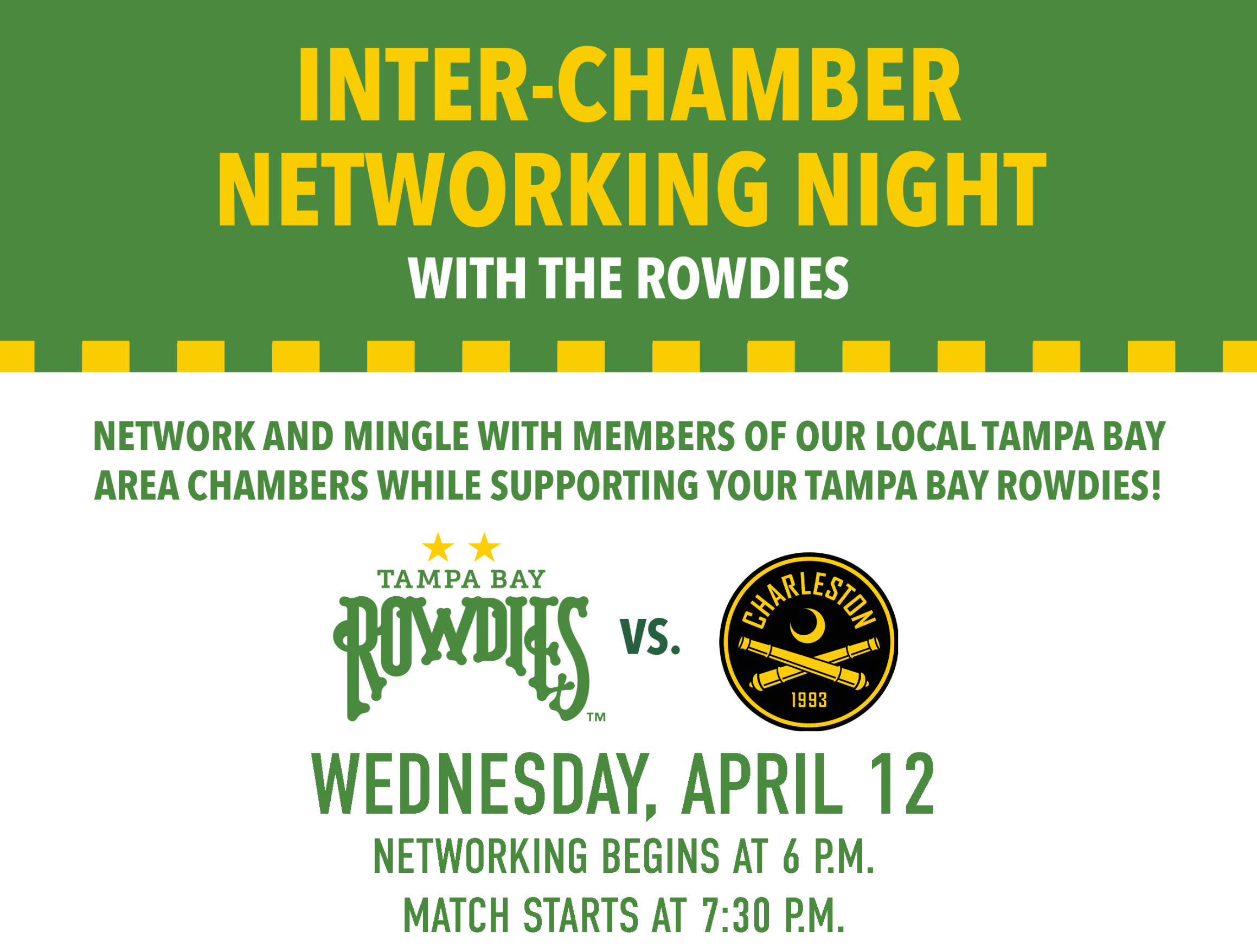 Tampa Bay Rowdies Networking Night