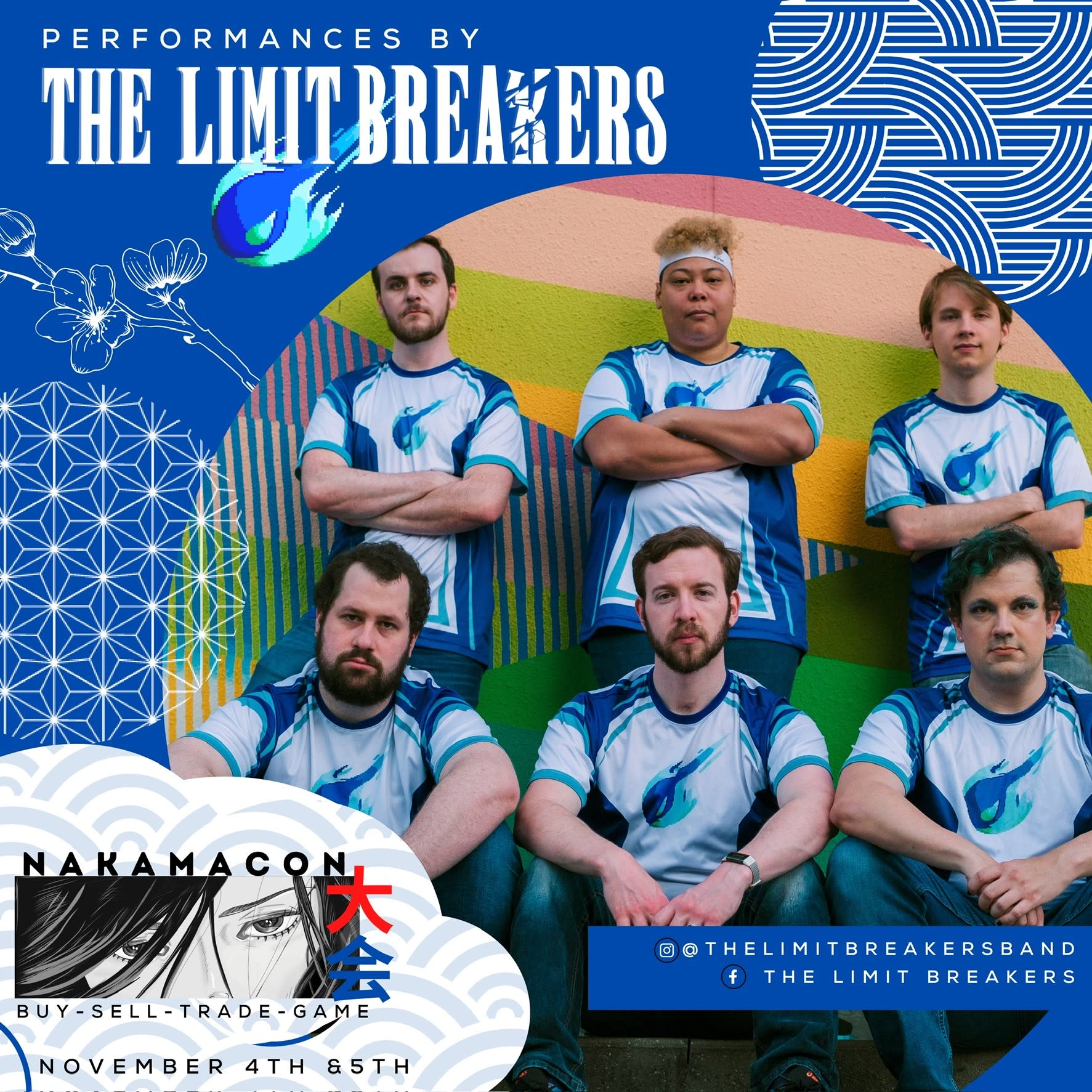 Nakamacon Performer flyer