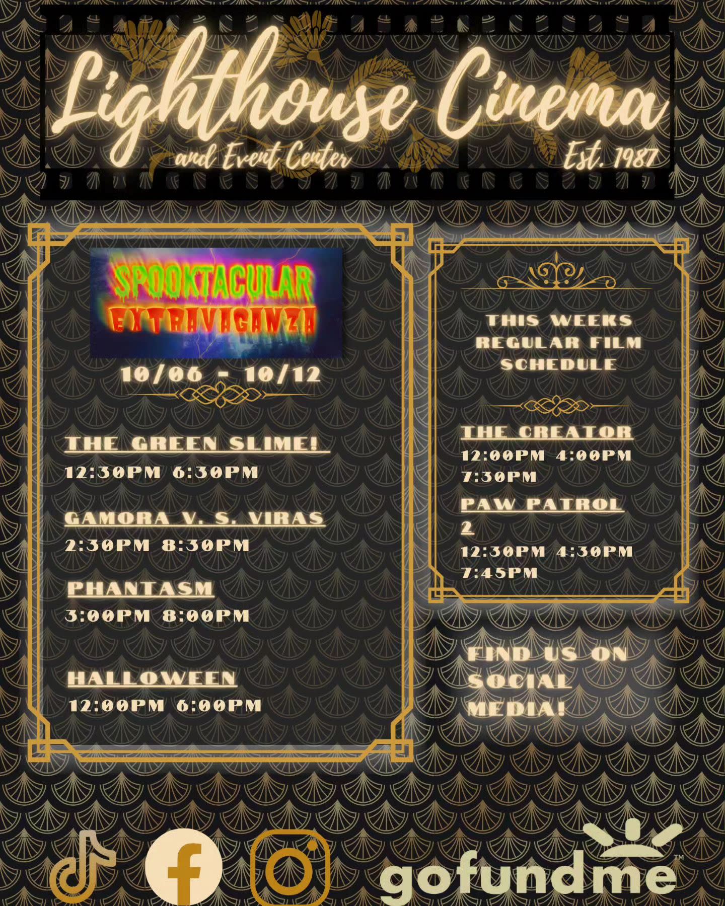 Lighthouse Cinemas and Event Center presents “Creature Features” Pacific Grove Chamber of