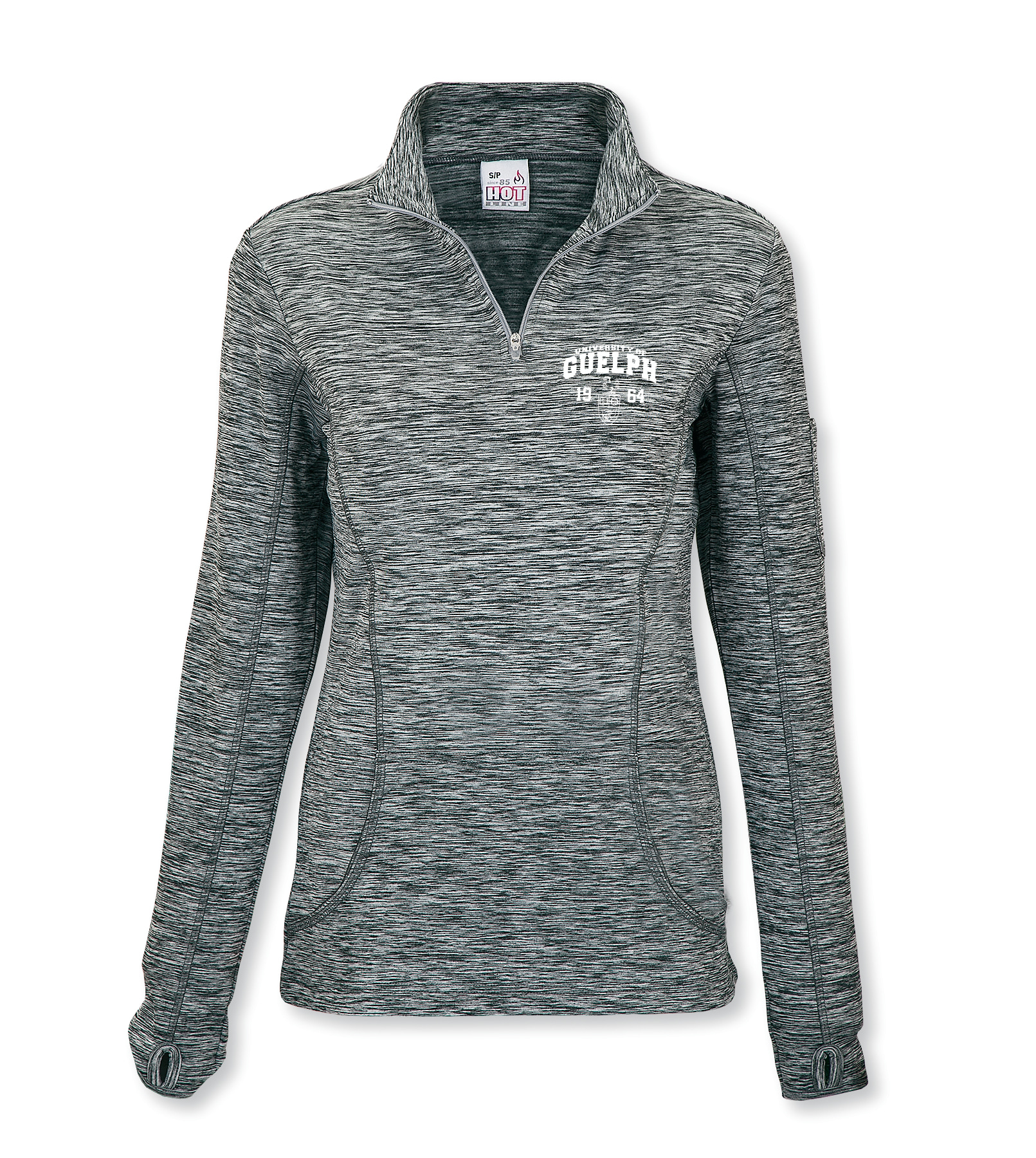 Ladies UofG 1/4 zip