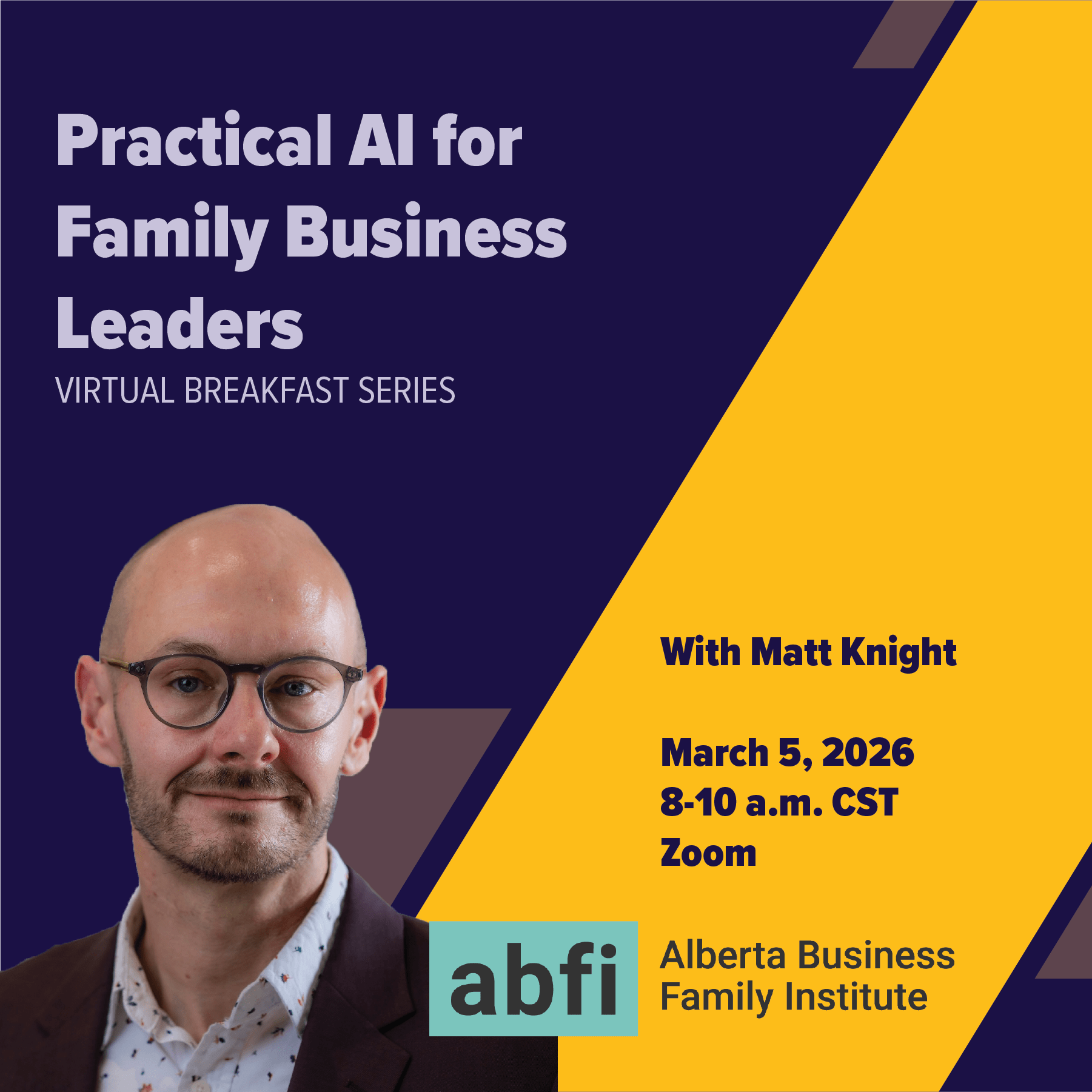 graphic of march 5, 2026 event