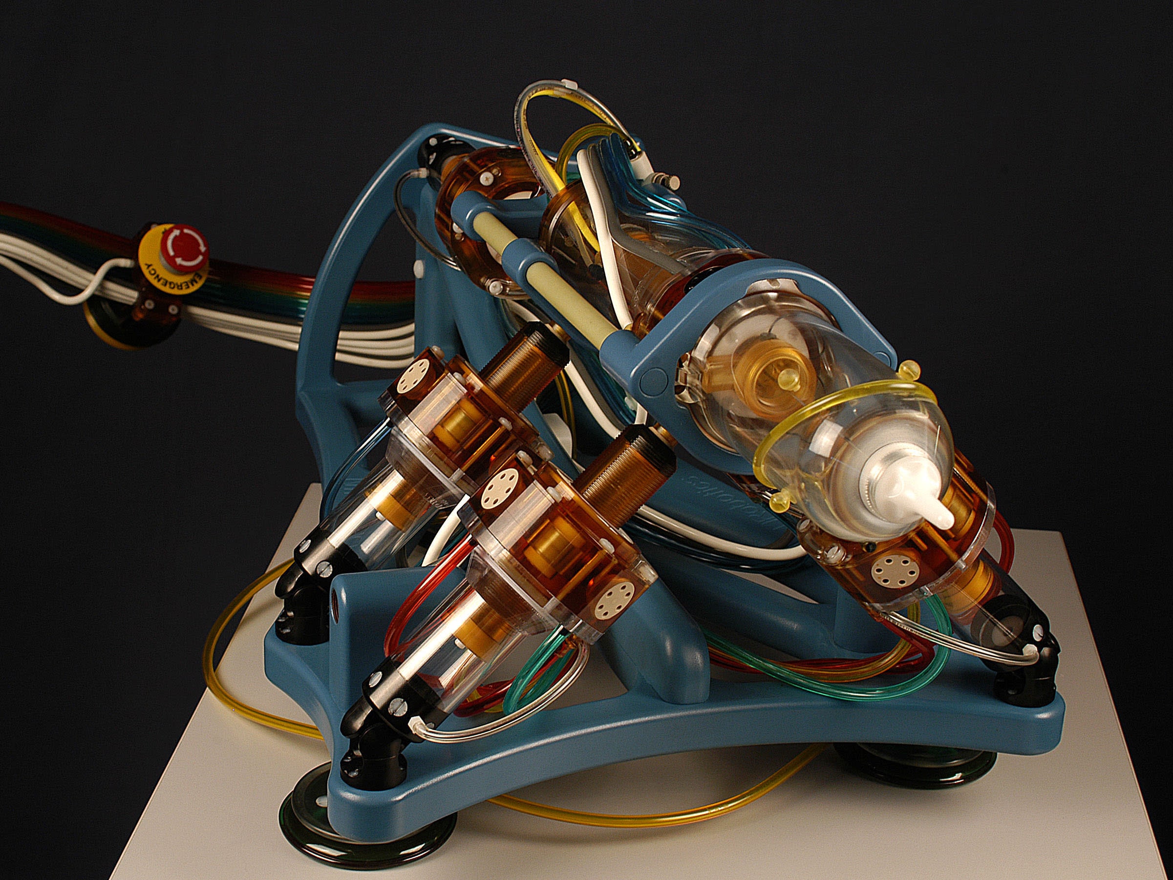 Radio-translucent surgical robot