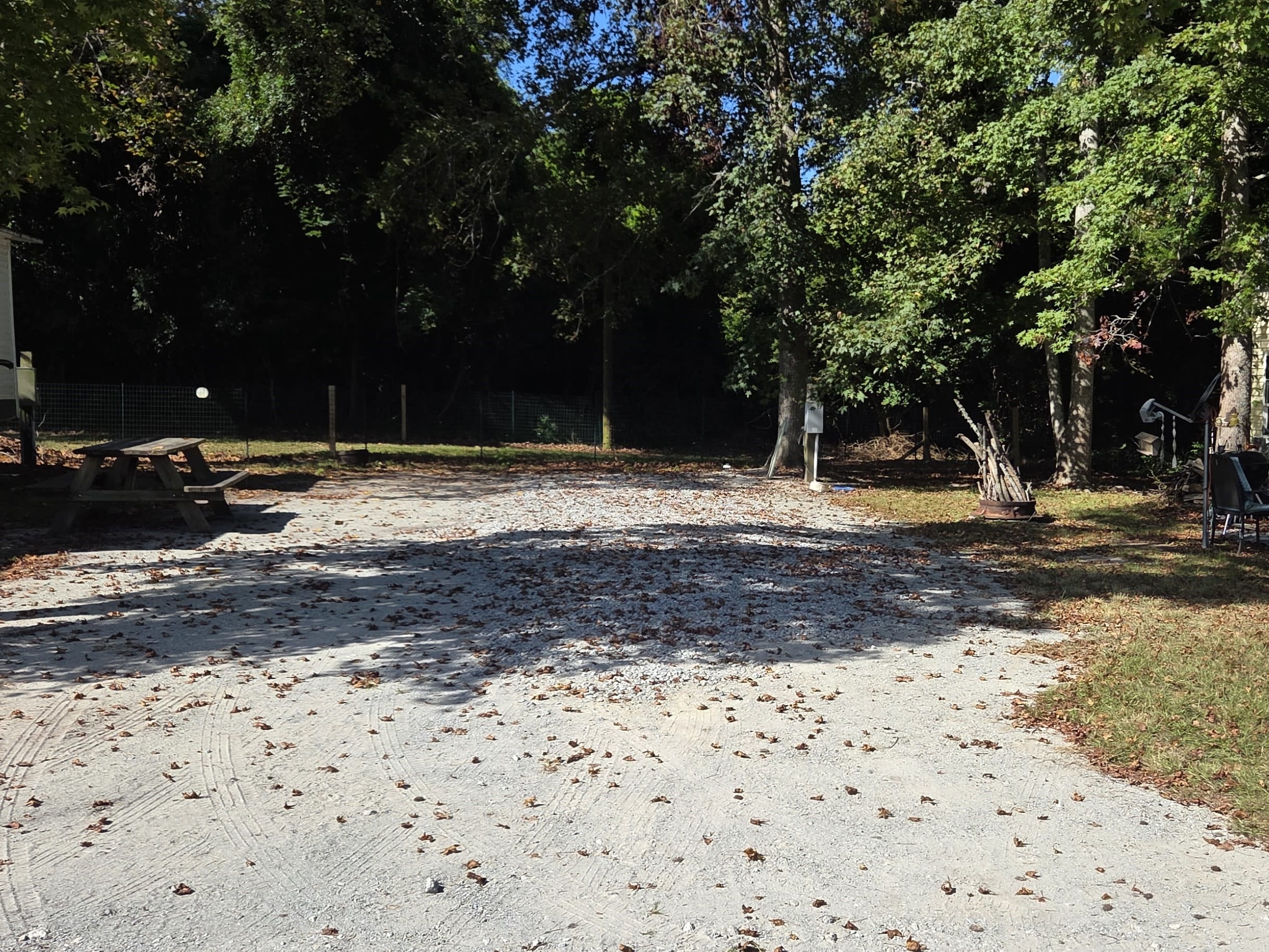 Crystal Coast Shaded RV Site