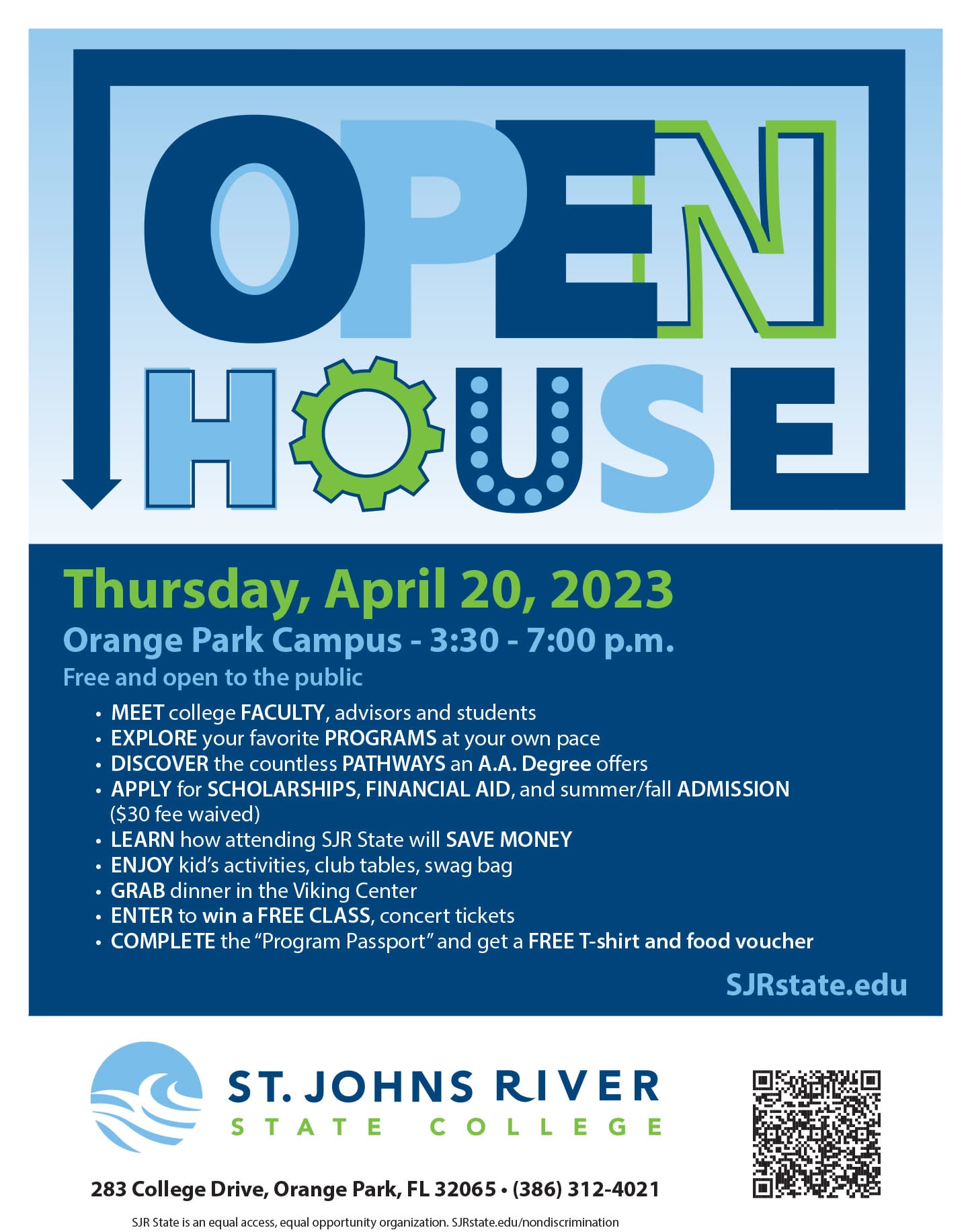 SJR State Open House Orange Park Campus default Clay County