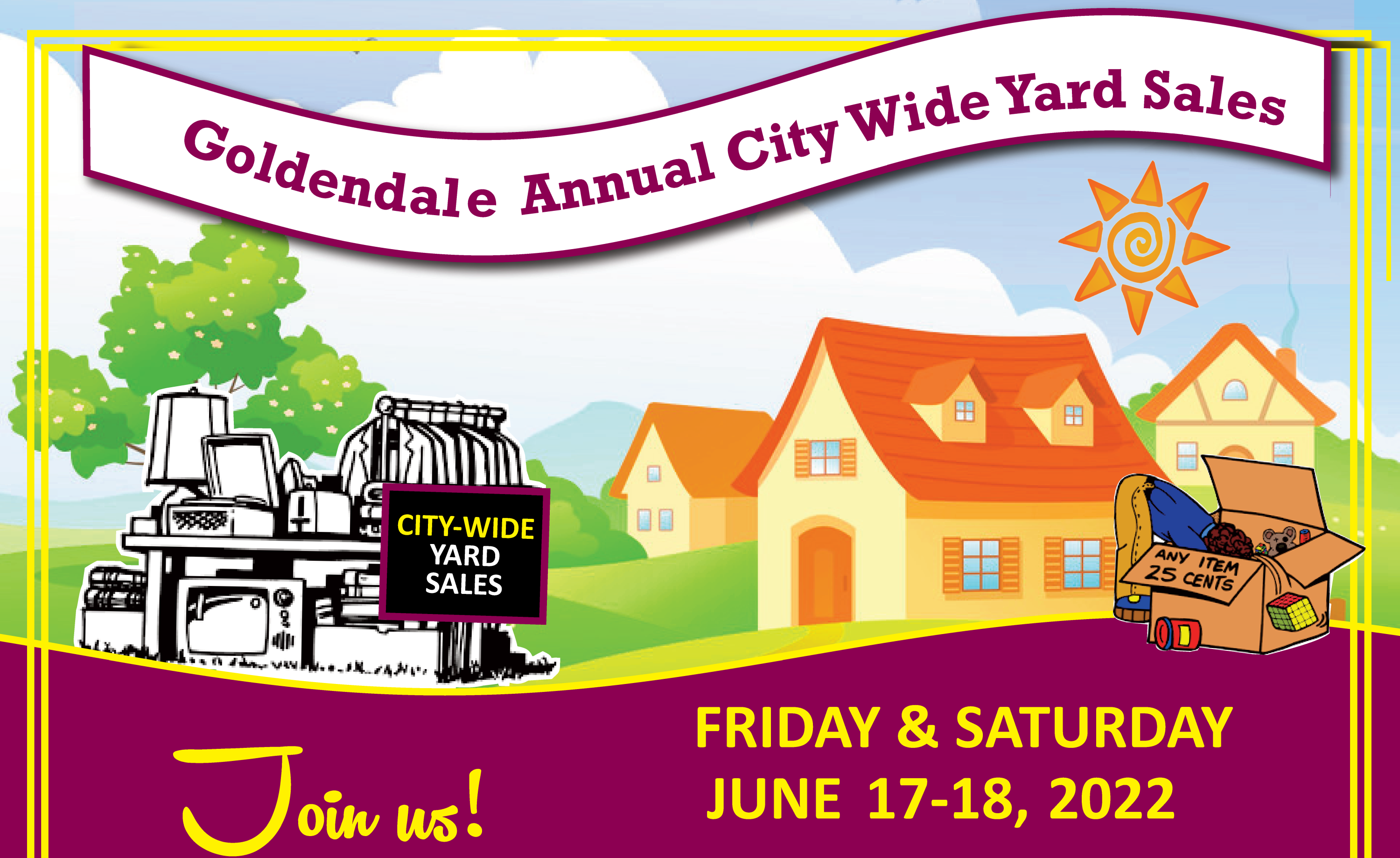 2022 Goldendale City-Wide Yard Sales