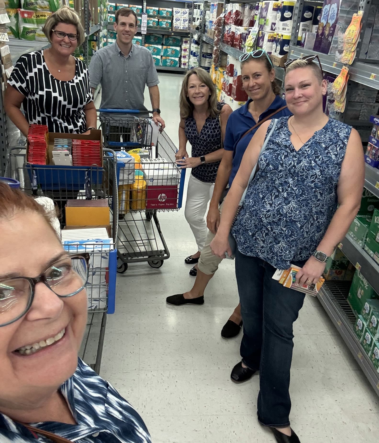 HR Resolutions Team "Stuffs the Bus"