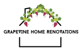 Grapevine Home Renovations logo with grapevine arch.