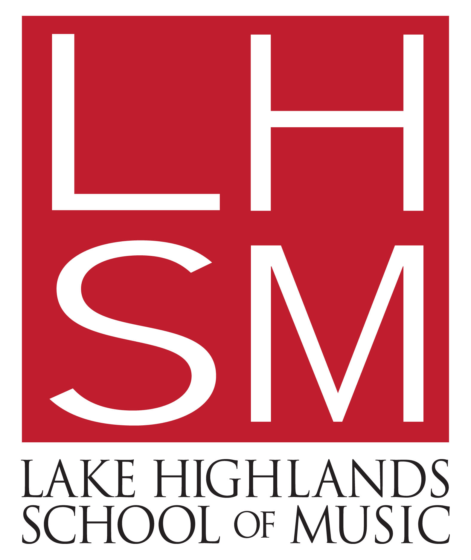 Official logo for Lake Highlands School of Music