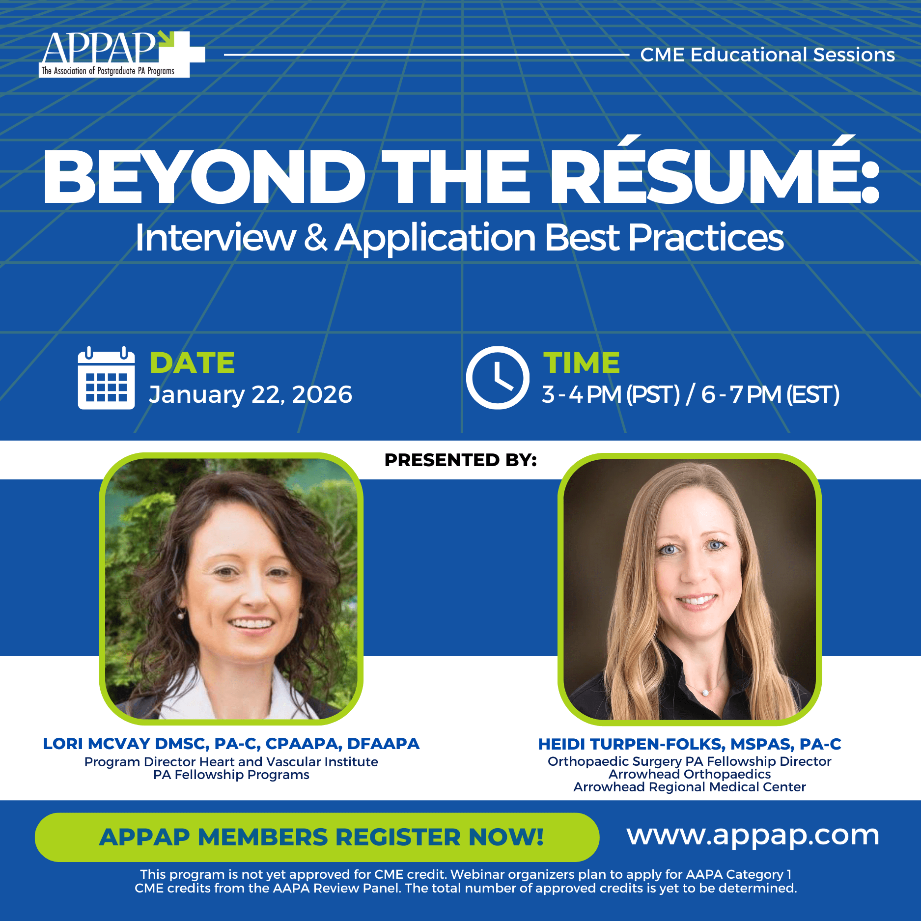 APPAP CME Educational Series Cover Photo