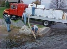 fish truck stocking pond