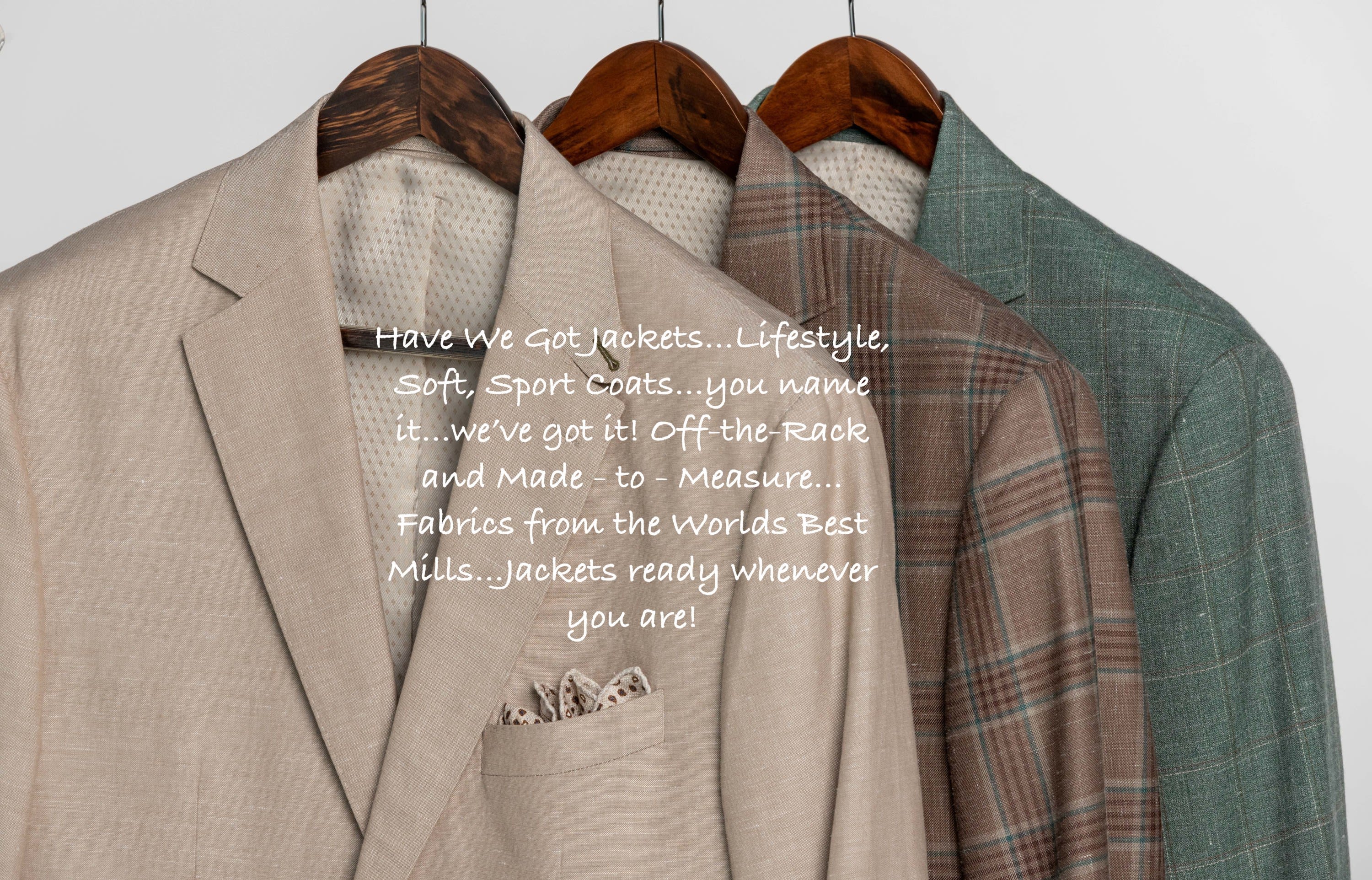 Fabrics and Colors that are perfect for Today's Lifestyle Clothing!