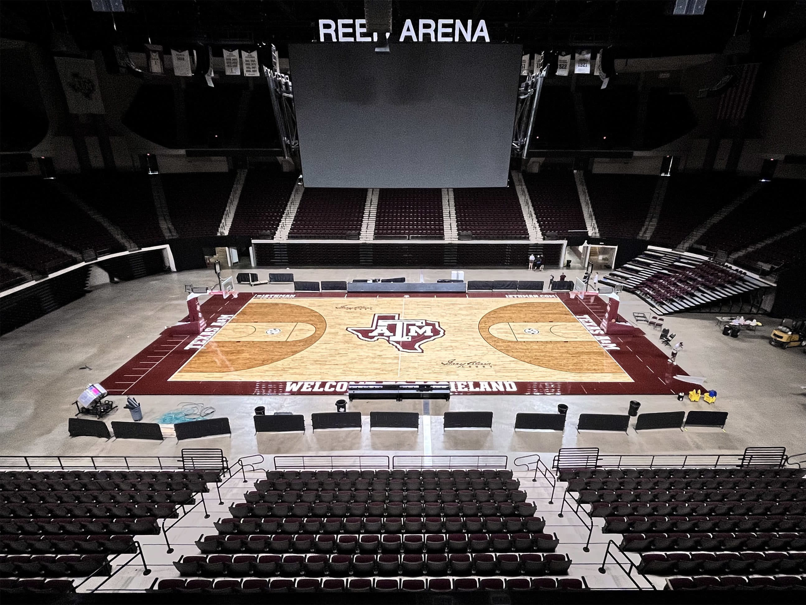 TAMU Portable competition floor