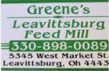 Greene's Leavittsburg Feed Mill