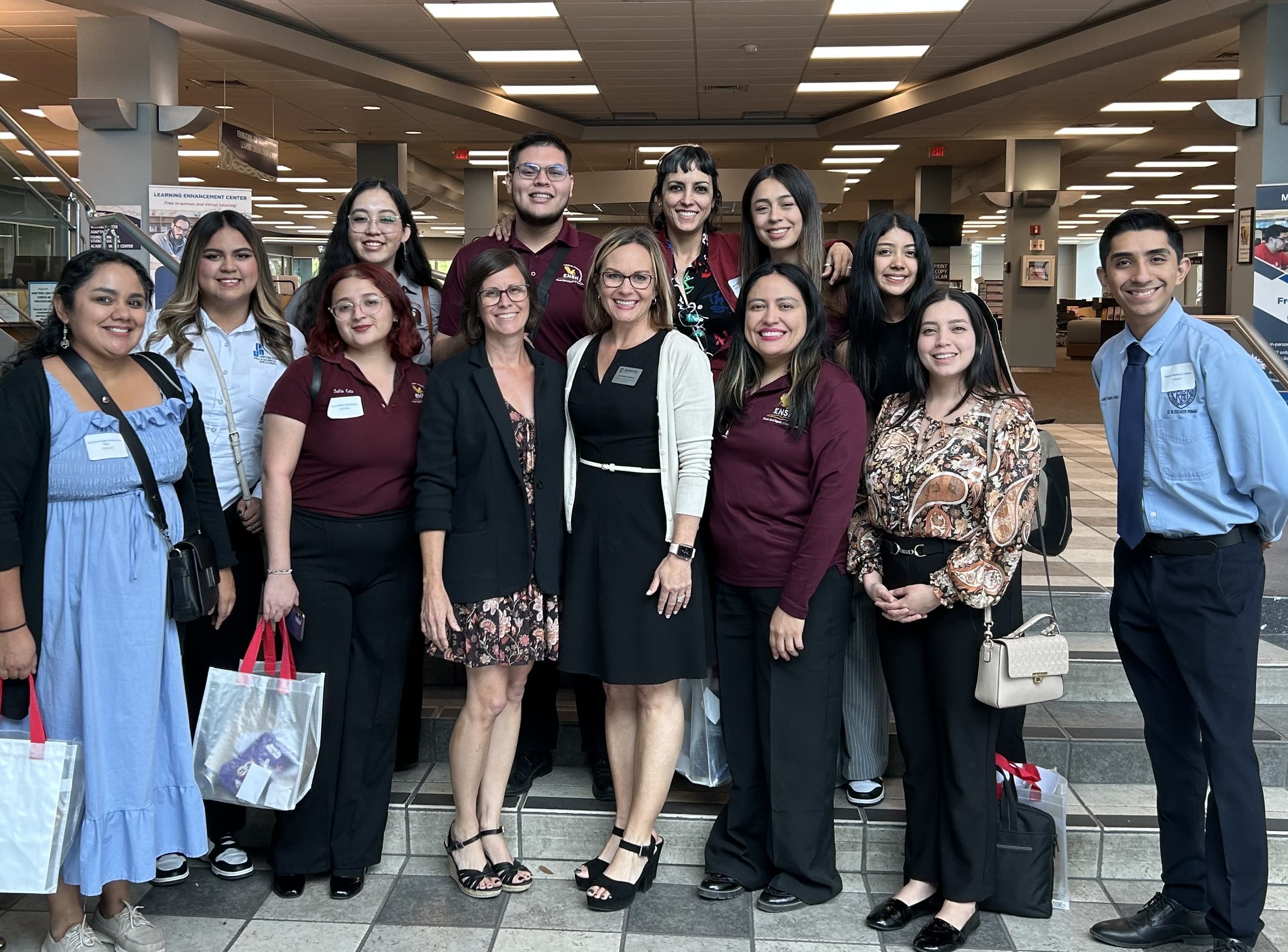 Participants in the MCC Digital Promise program pictured with Megan Garvy from MCC and Jennifer Sydow-Madoski from Maricopa C