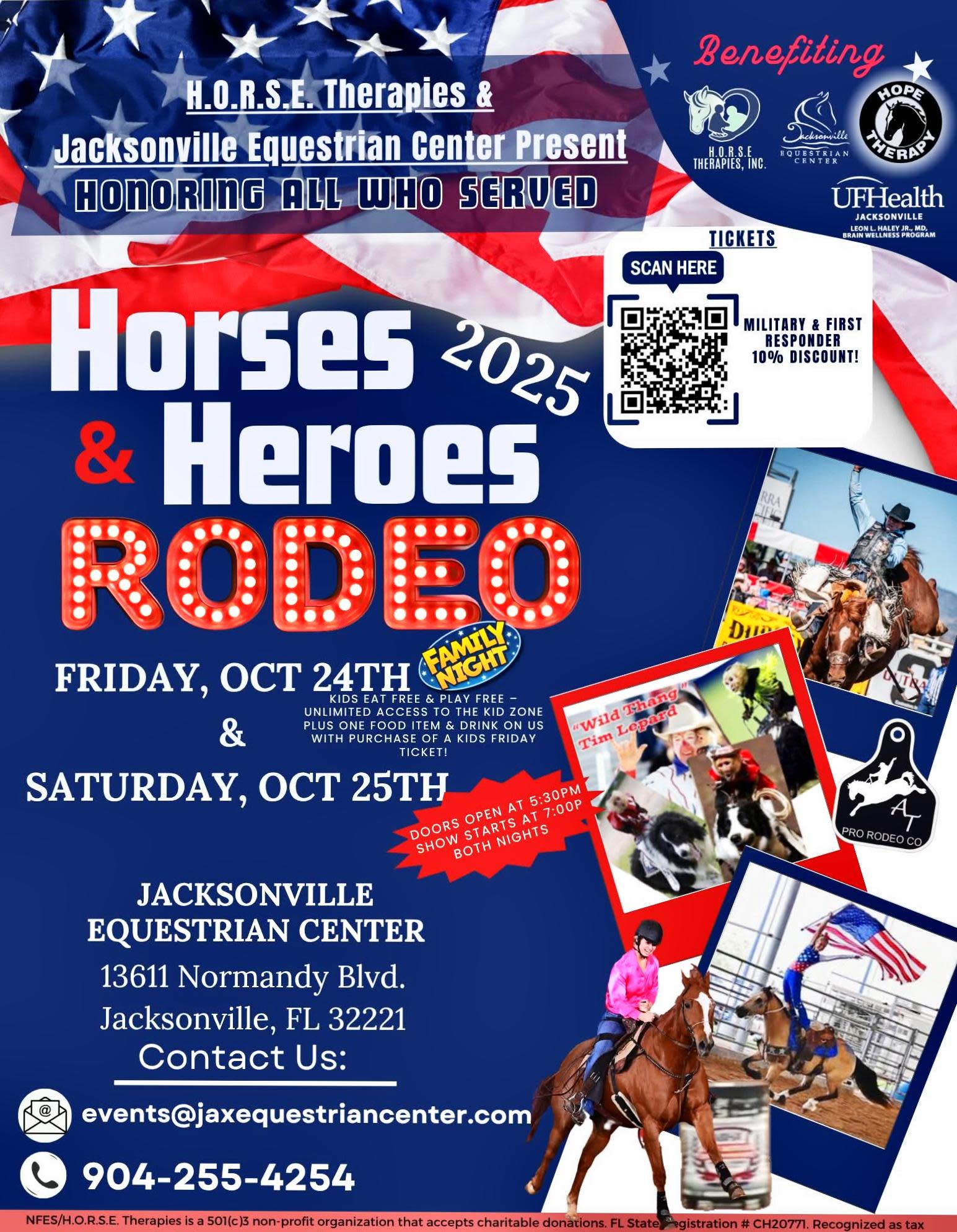 Horses & Heroes Rodeo