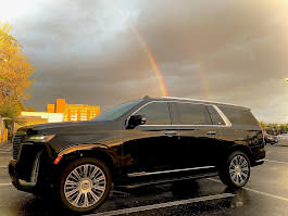 escalade under rainbow