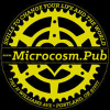 a chainring heart logo with the website microcosm.pub across the center