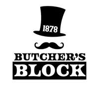 Butcher's Block Logo with top hat